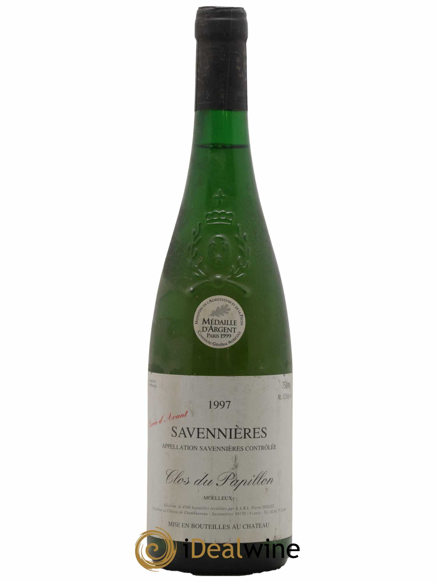 Savennières Clos du Papillon Cuvée d'avant Château de Chamboureau 1997 - Lot de 1 bouteille - 0