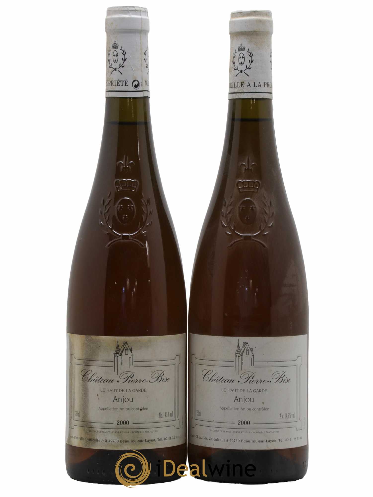 Anjou Le Haut De La Garde Château Pierre Bise 2000 - Lot de 2 bouteilles - 0