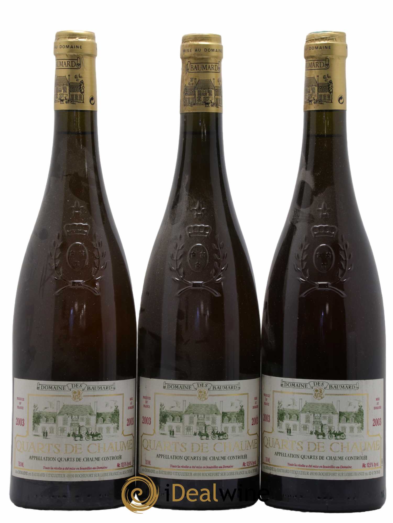 Coteaux du Layon Domaine des Baumard 2003 - Lotto di 3 bottiglie - 0