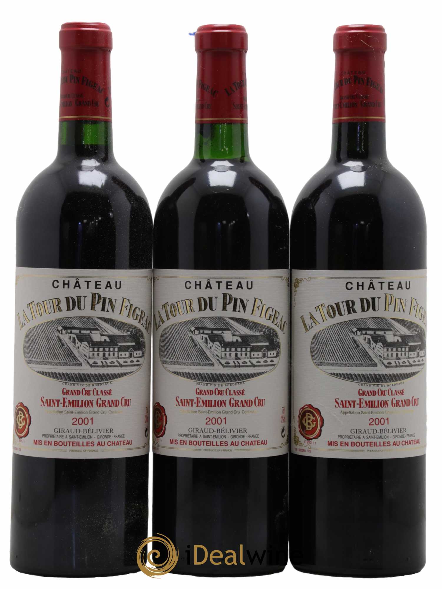 Château la Tour du Pin Figeac 2001 - Lot de 6 bouteilles - 1