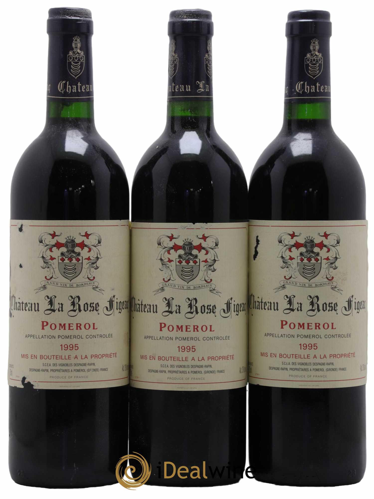 Château la Rose Figeac 1995 - Lot de 12 bouteilles - 2