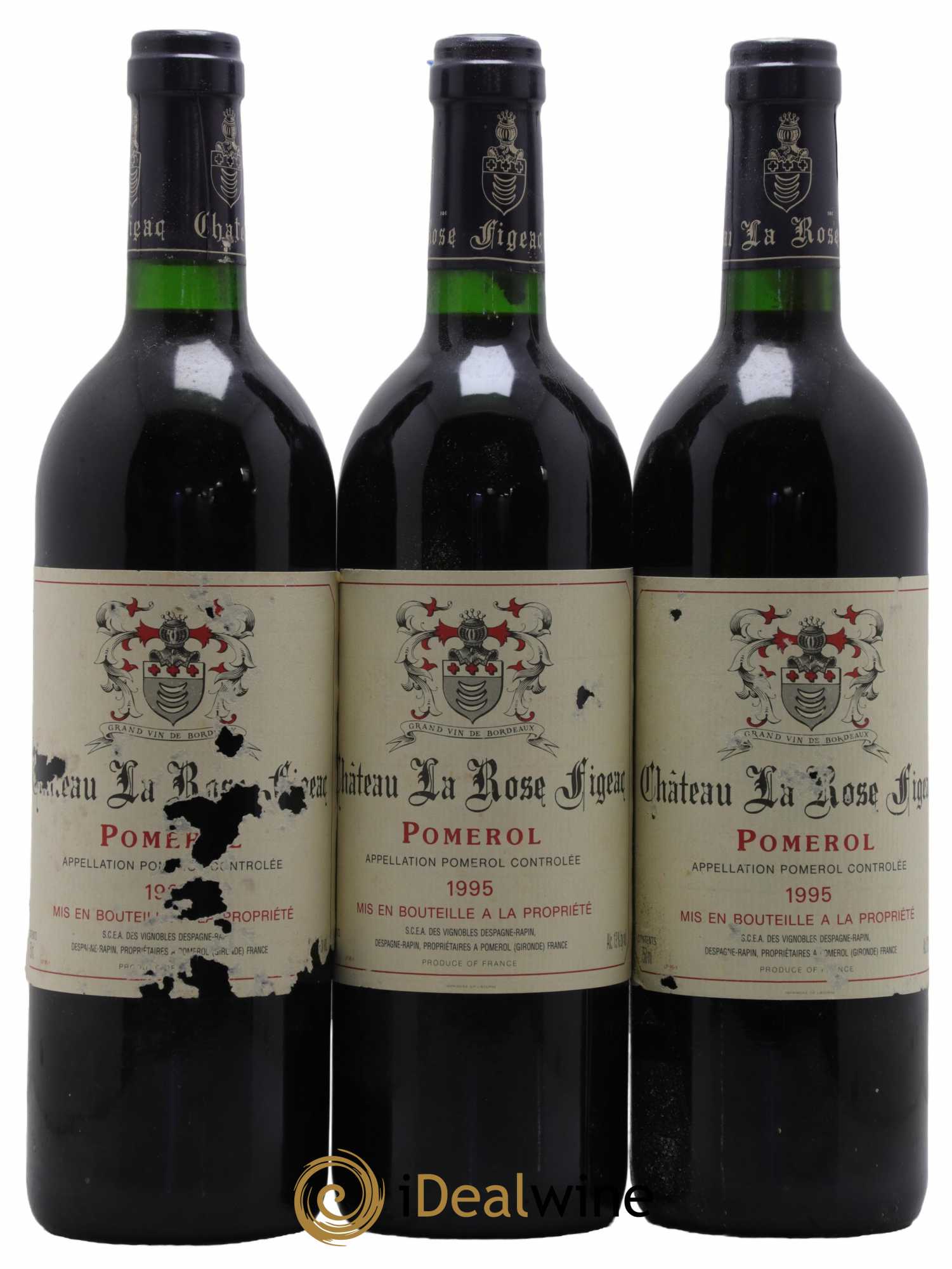 Château la Rose Figeac 1995 - Lot de 12 bouteilles - 3