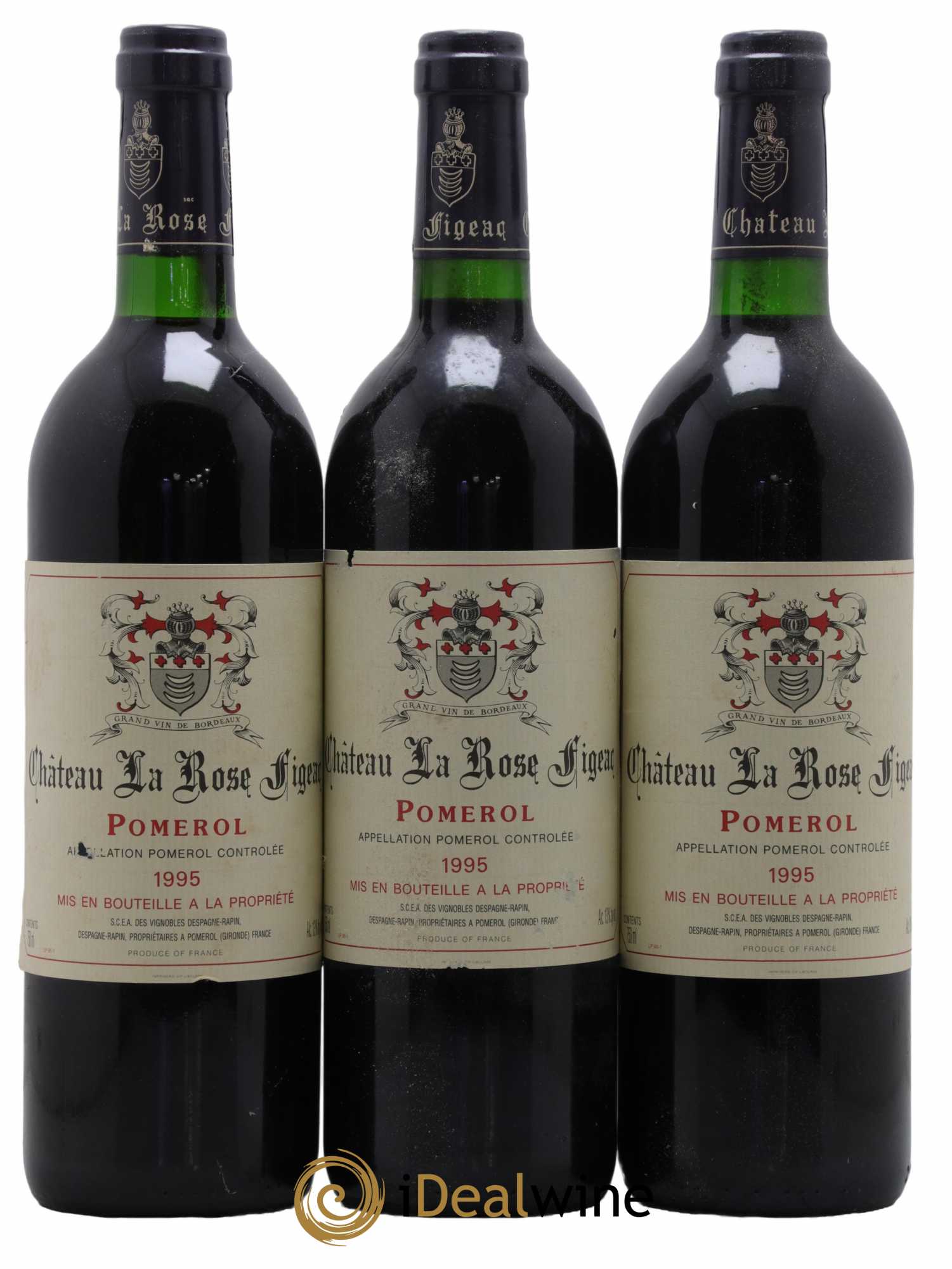 Château la Rose Figeac 1995 - Lot de 12 bouteilles - 4