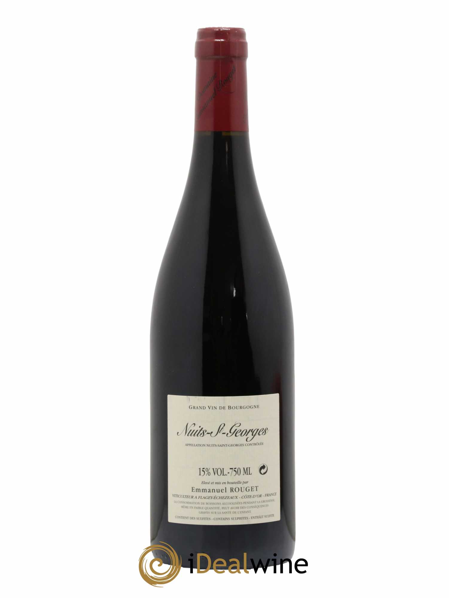 Nuits-Saint-Georges Emmanuel Rouget 2019 - Lot de 1 bouteille - 1