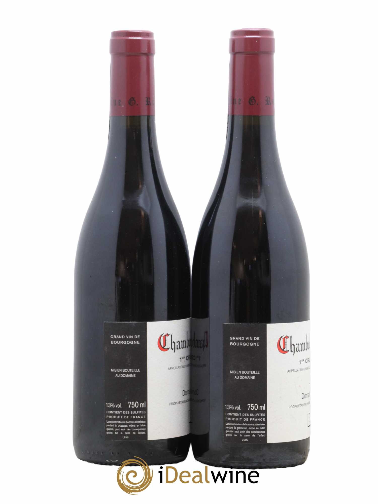 Chambolle-Musigny 1er Cru Les Cras Georges Roumier (Domaine) 2015 - Lot de 2 bouteilles - 1