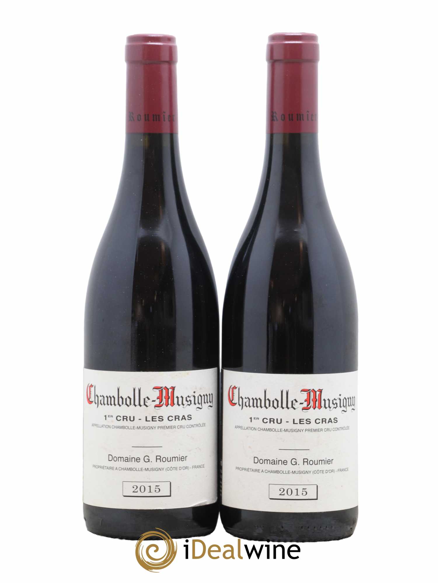 Chambolle-Musigny 1er Cru Les Cras Georges Roumier (Domaine) 2015 - Lot de 2 bouteilles - 0