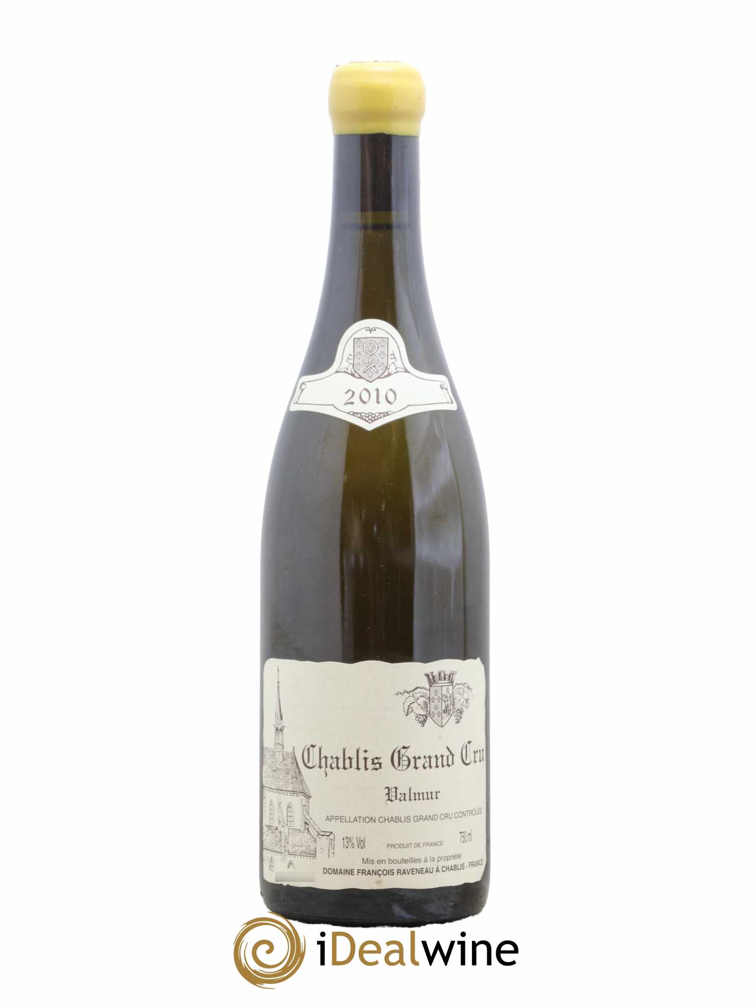 Chablis Grand Cru Valmur Raveneau (Domaine) 2010 - Lot de 1 bouteille - 0