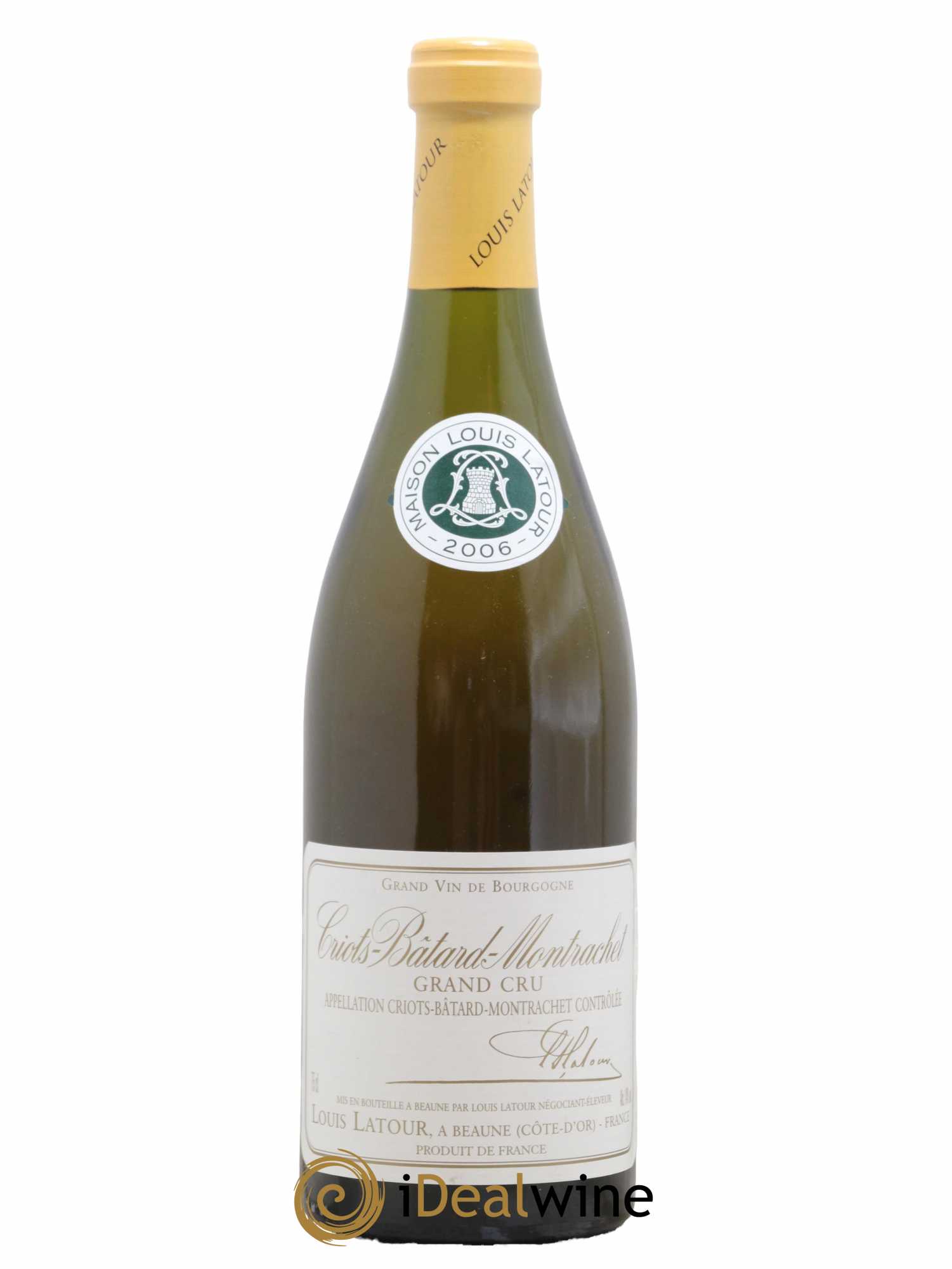 Criots-Bâtard-Montrachet Grand Cru Louis Latour 2006 - Lot de 1 bouteille - 0