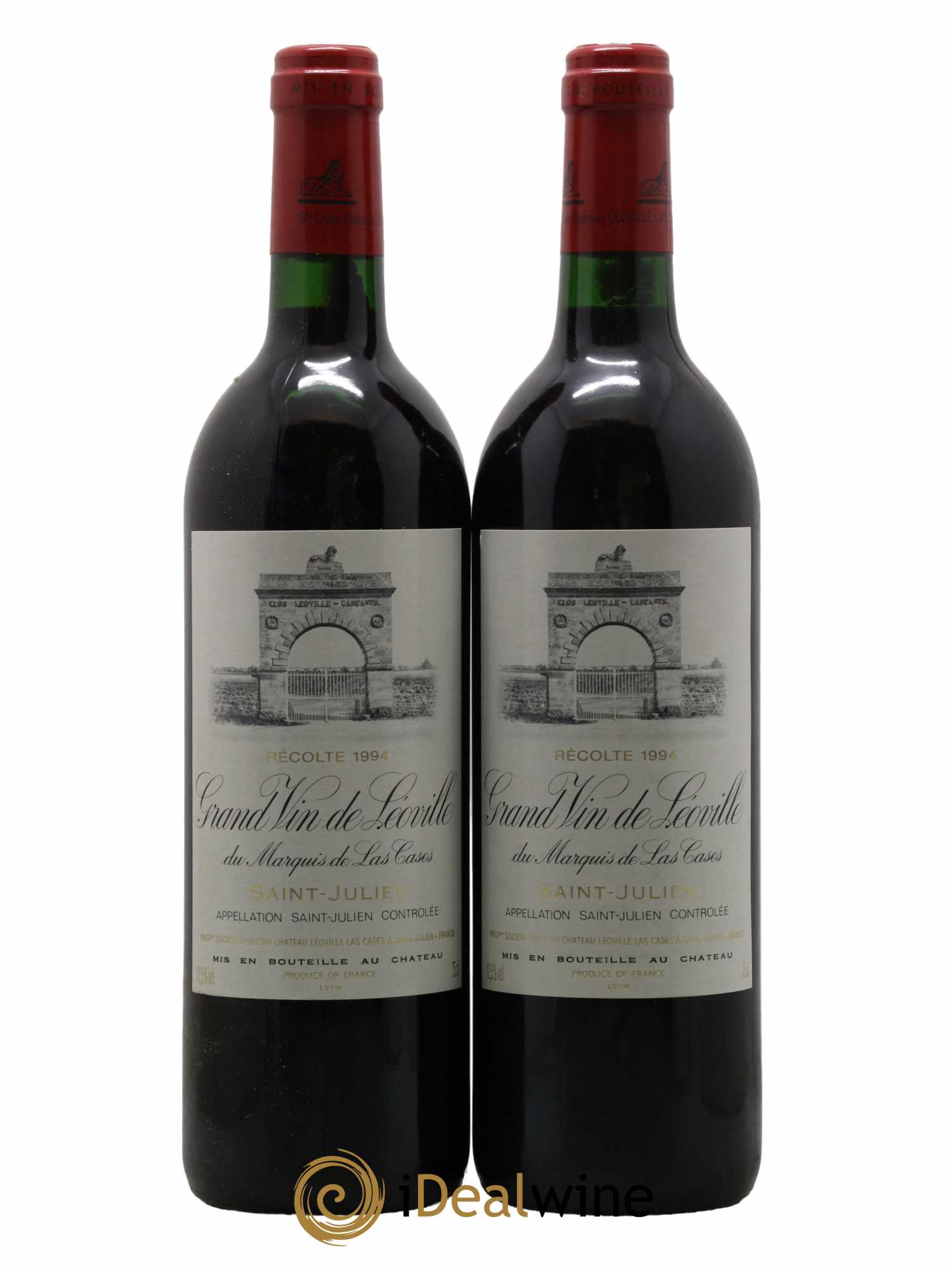 Château Léoville Las Cases 2ème Grand Cru Classé 1994 - Lot de 2 bouteilles - 0