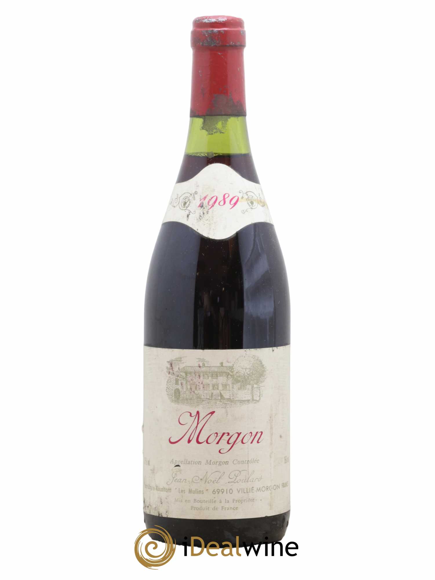 Morgon Domaine Jean Noel Poulard 1989 - Lot de 1 bouteille - 0
