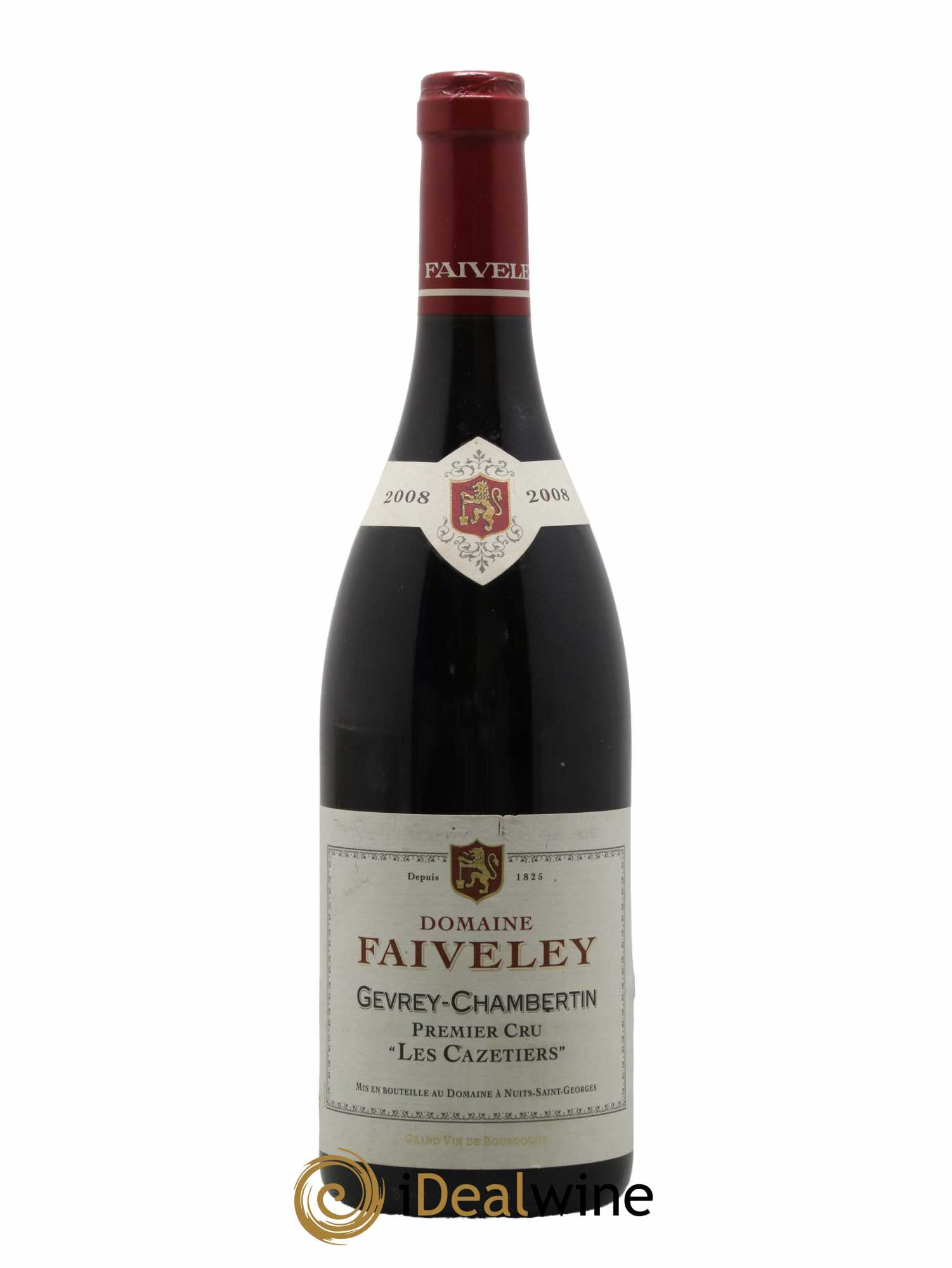 Gevrey-Chambertin 1er Cru Les Cazetiers Faiveley 2008 - Lot de 1 bouteille - 0