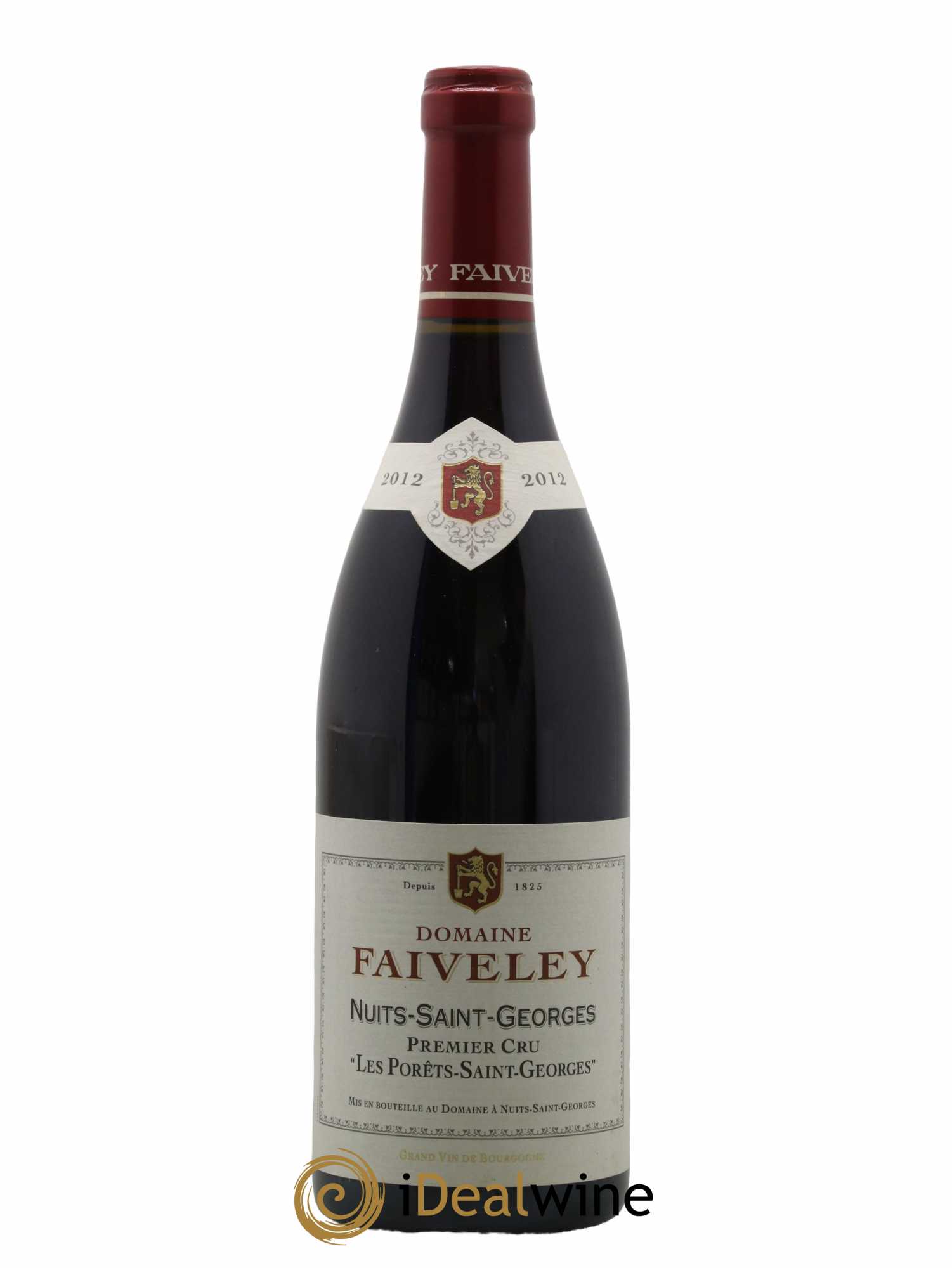Nuits-Saint-Georges 1er Cru Les Porêts Saint-Georges Faiveley 2012 - Lot de 1 bouteille - 0