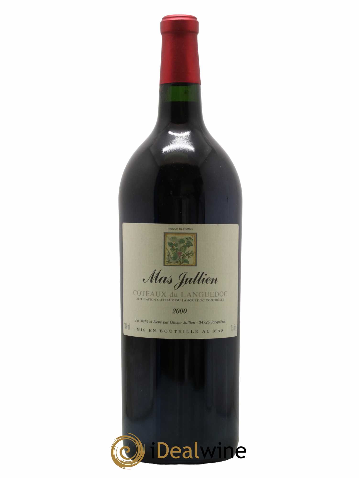 Terrasses du Larzac Mas Jullien Olivier Jullien 2000 - Lot de 1 magnum - 0