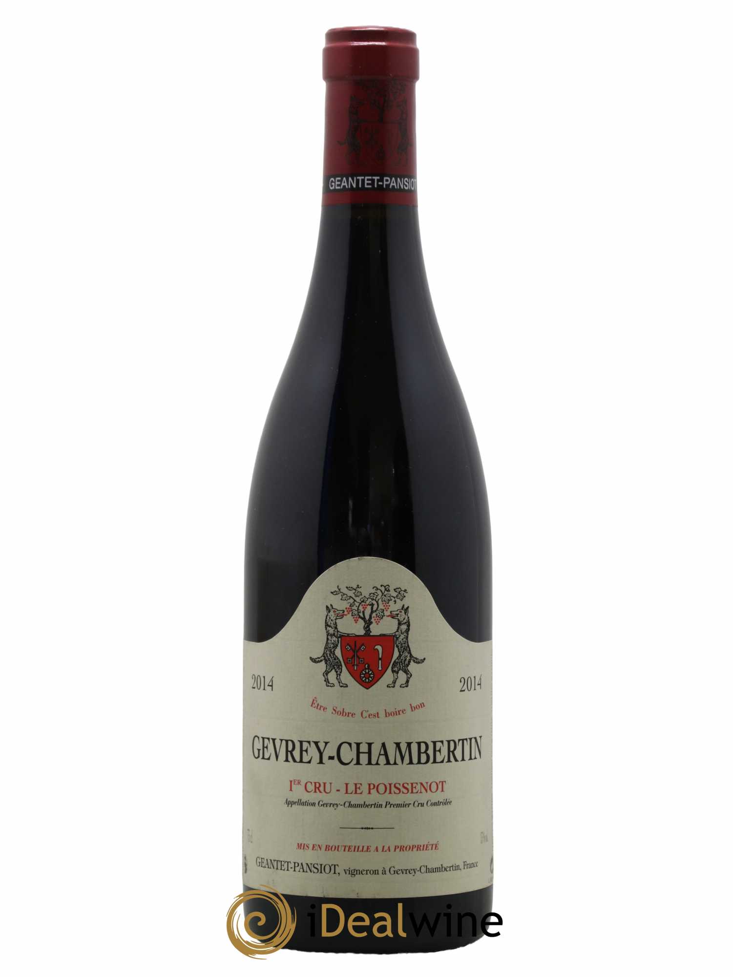 Gevrey-Chambertin 1er Cru Le Poissenot Geantet-Pansiot 2014 - Lot de 1 bouteille - 0