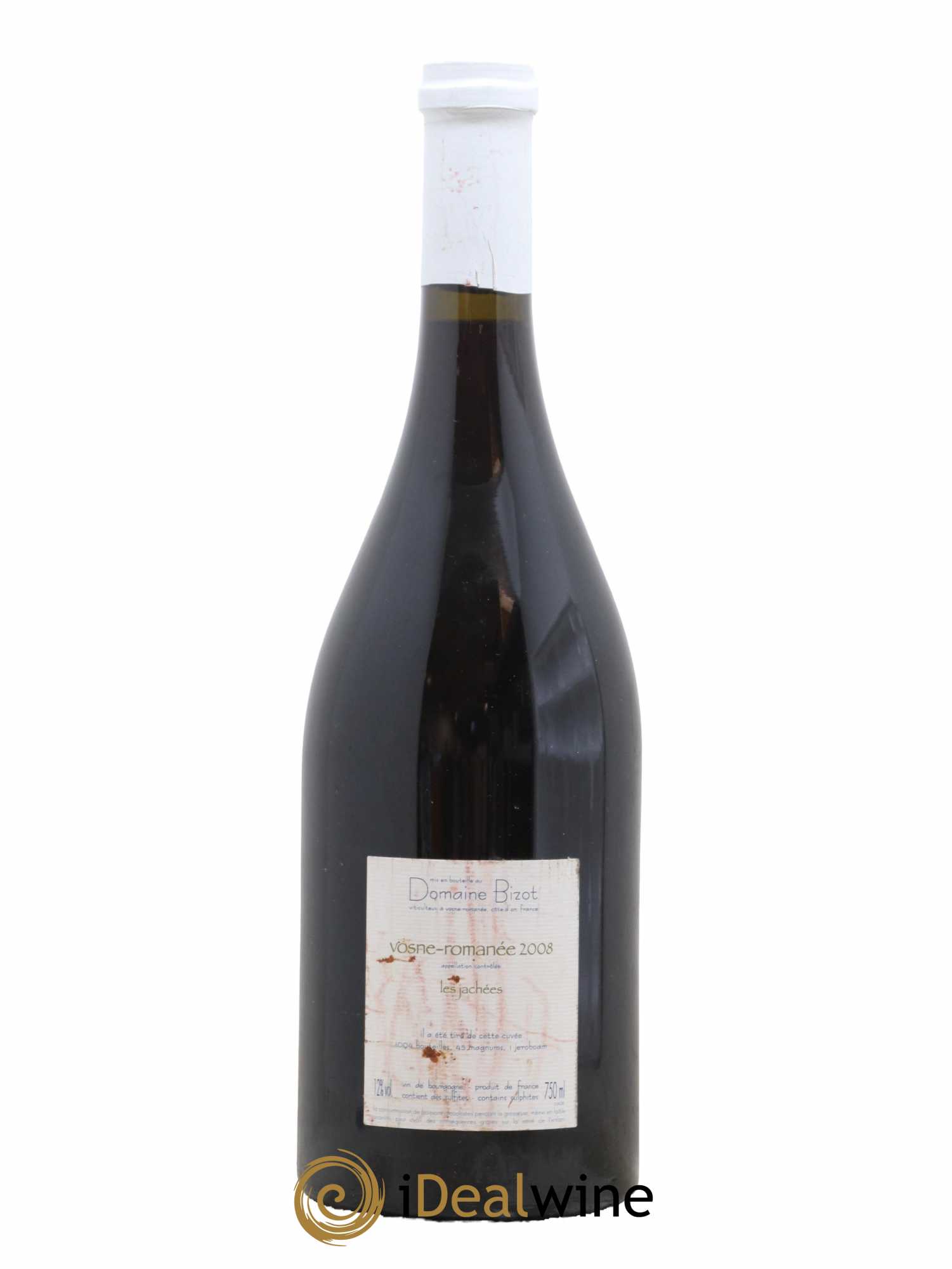 Vosne-Romanée Les Jachées Bizot (Domaine) 2008 - Lot de 1 bouteille - 1