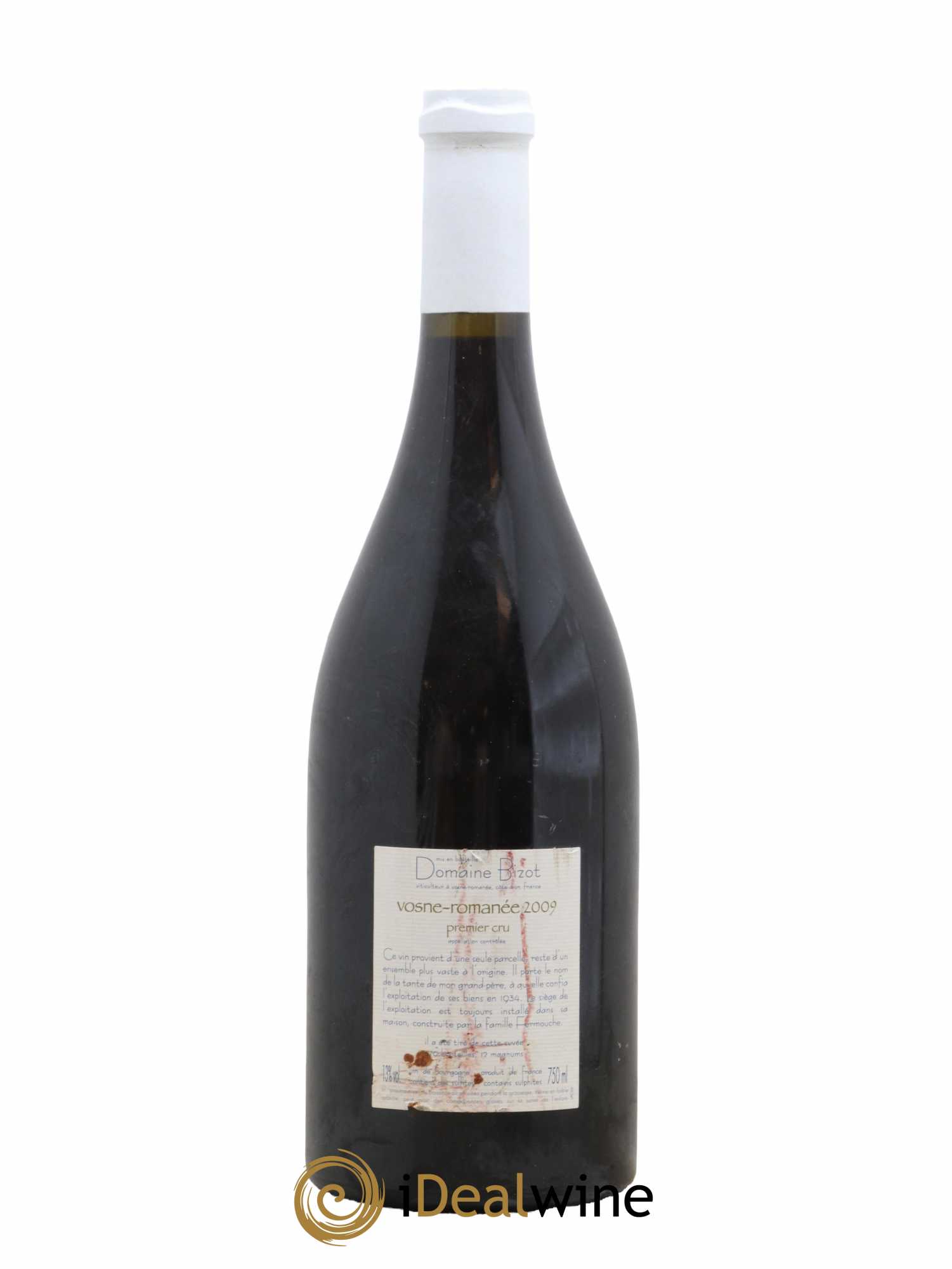 Vosne-Romanée 1er Cru Elise Fermouche Bizot (Domaine) 2009 - Lot de 1 bouteille - 1