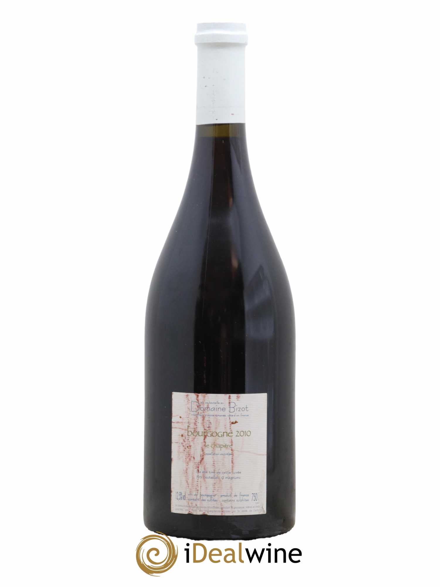 Bourgogne Le Chapitre Bizot (Domaine) 2010 - Lot de 1 bouteille - 1