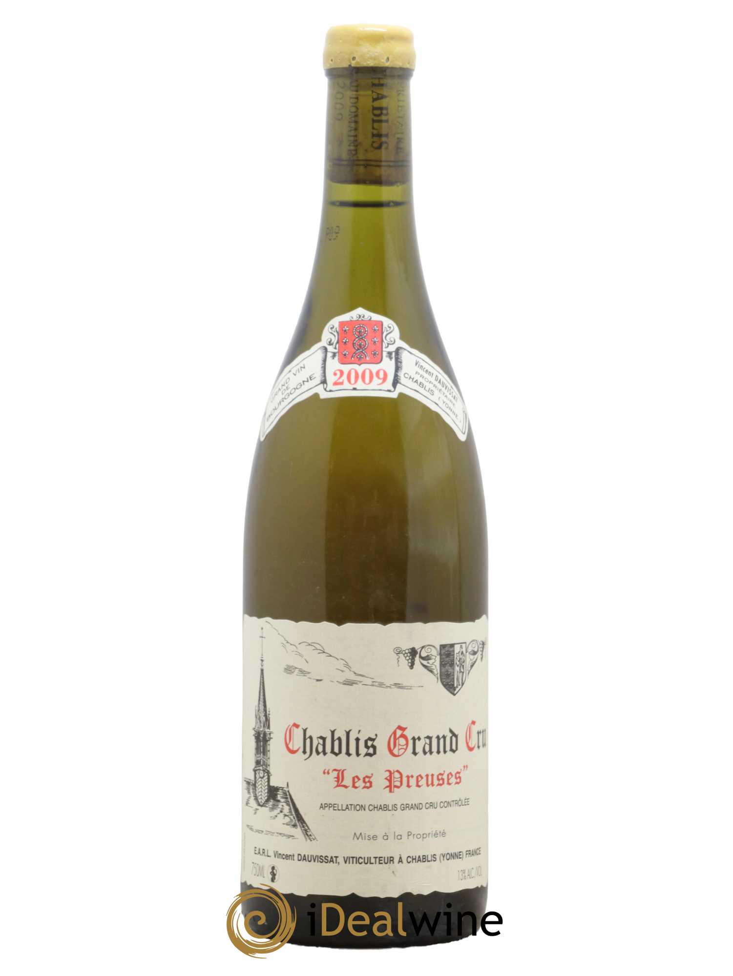 Chablis Grand Cru Les Preuses Vincent Dauvissat (Domaine) 2009 - Posten von 1 Flasche - 0