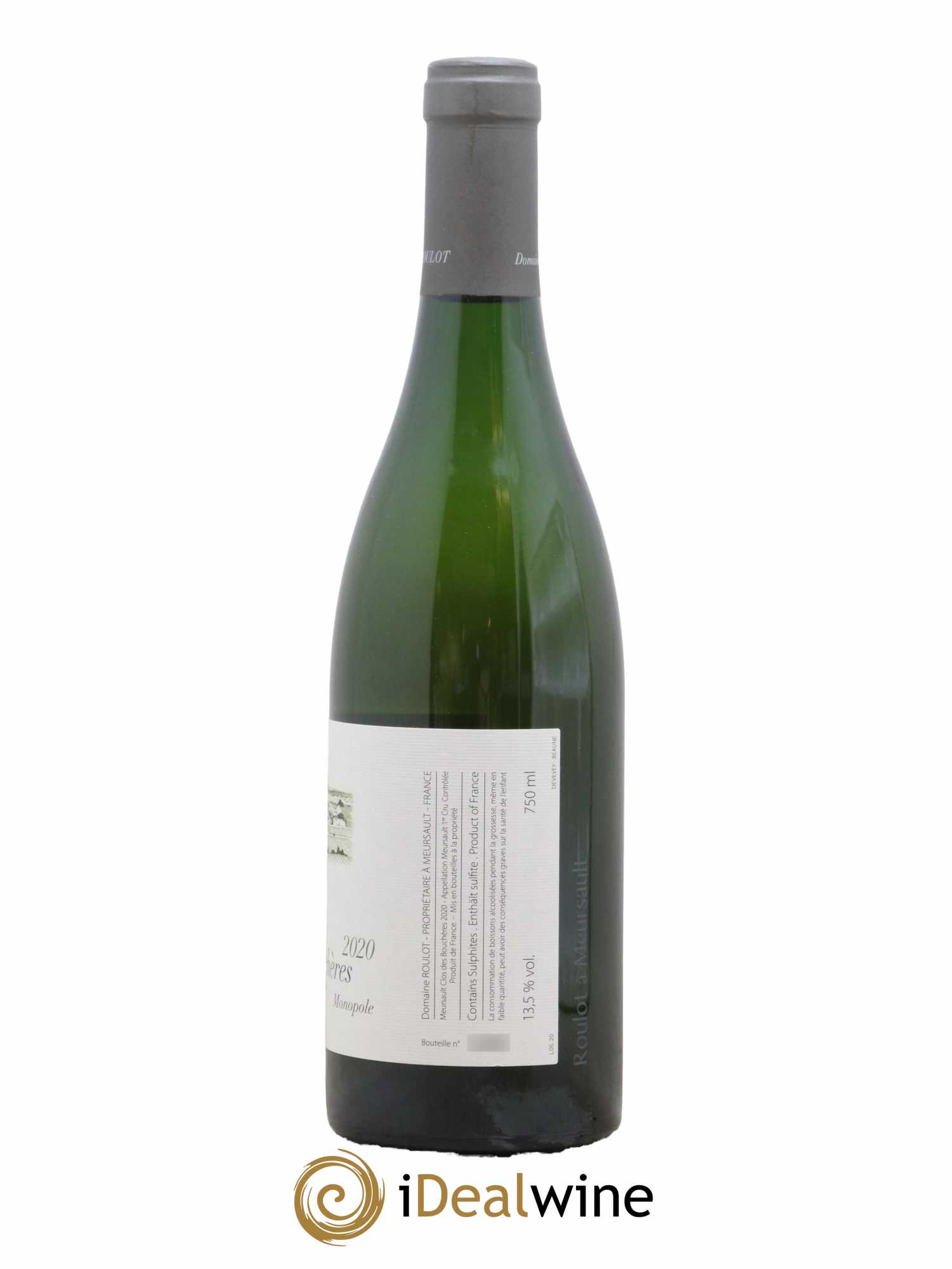 Meursault 1er Cru Clos des Bouchères  Roulot (Domaine) 2020 - Lot de 1 bouteille - 1