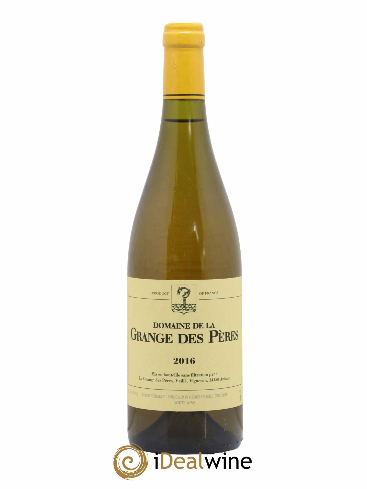 Pays d'Hérault Grange des Pères Laurent Vaillé 2016 - Lot de 1 bouteille - 0