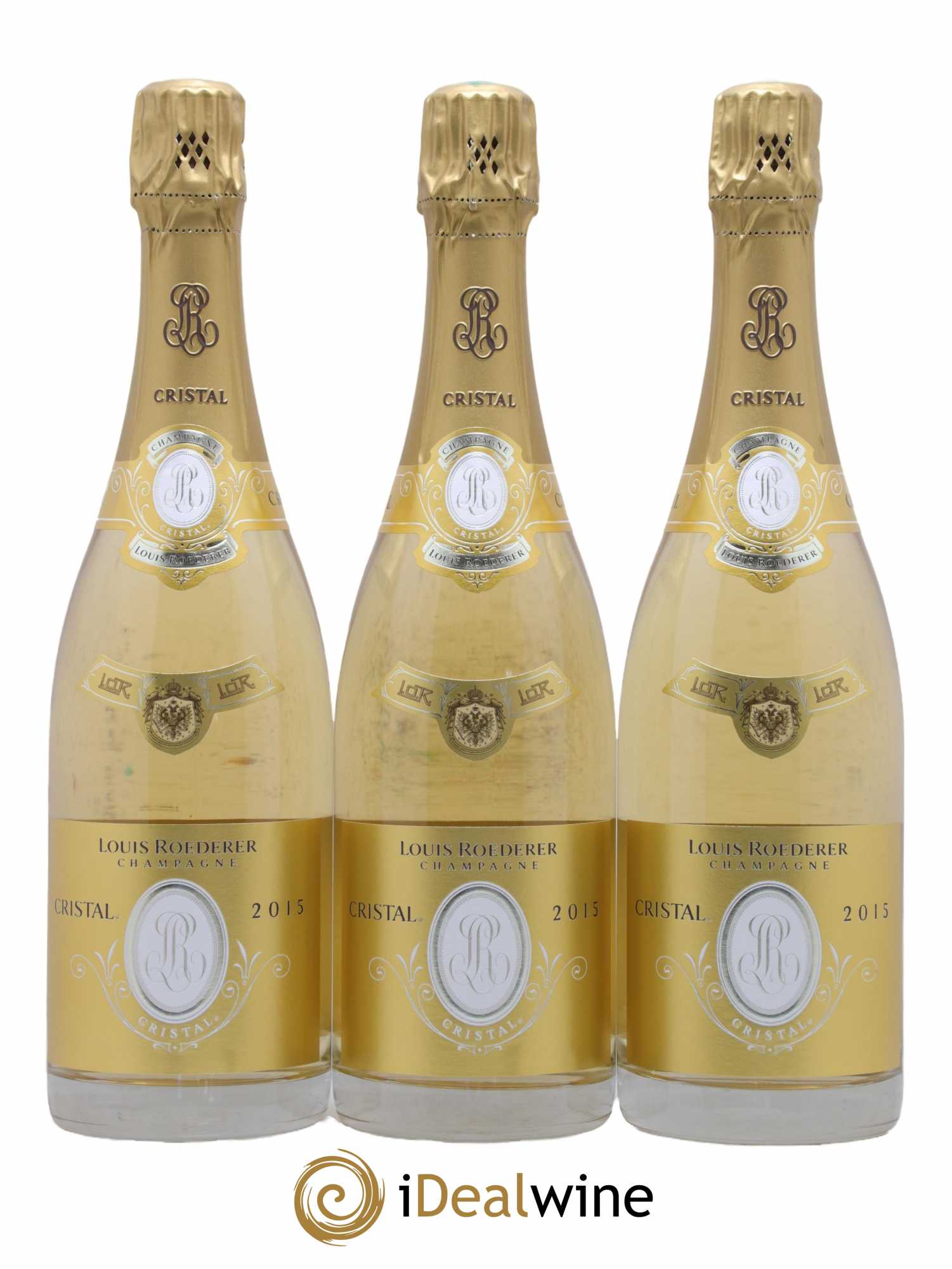 Cristal Louis Roederer 2015 - Lot de 3 bouteilles - 0