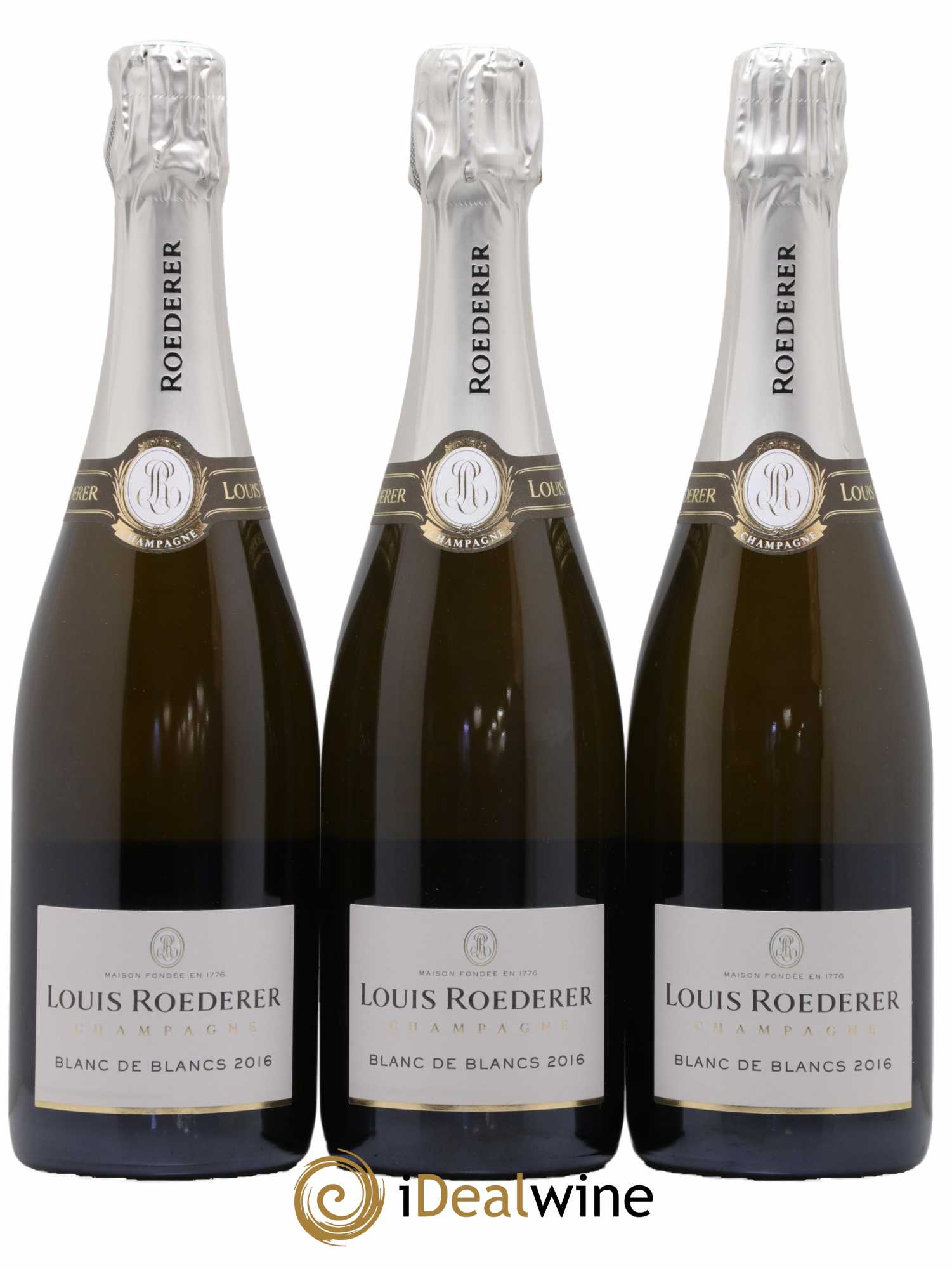 Blanc de Blancs Brut Louis Roederer 2016 - Lot de 3 bouteilles - 0