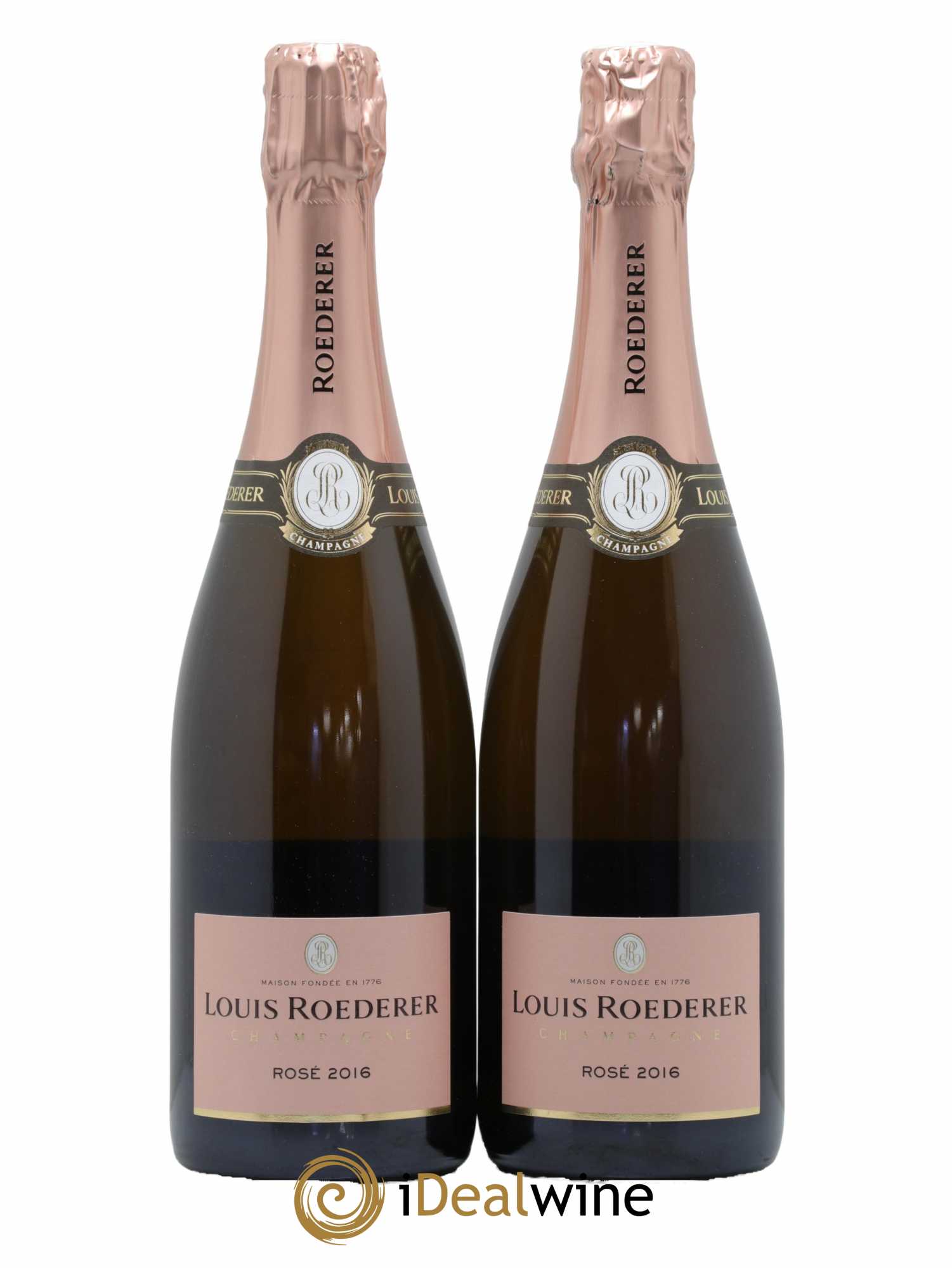 Rosé Brut Louis Roederer 2016 - Lot de 2 bouteilles - 0