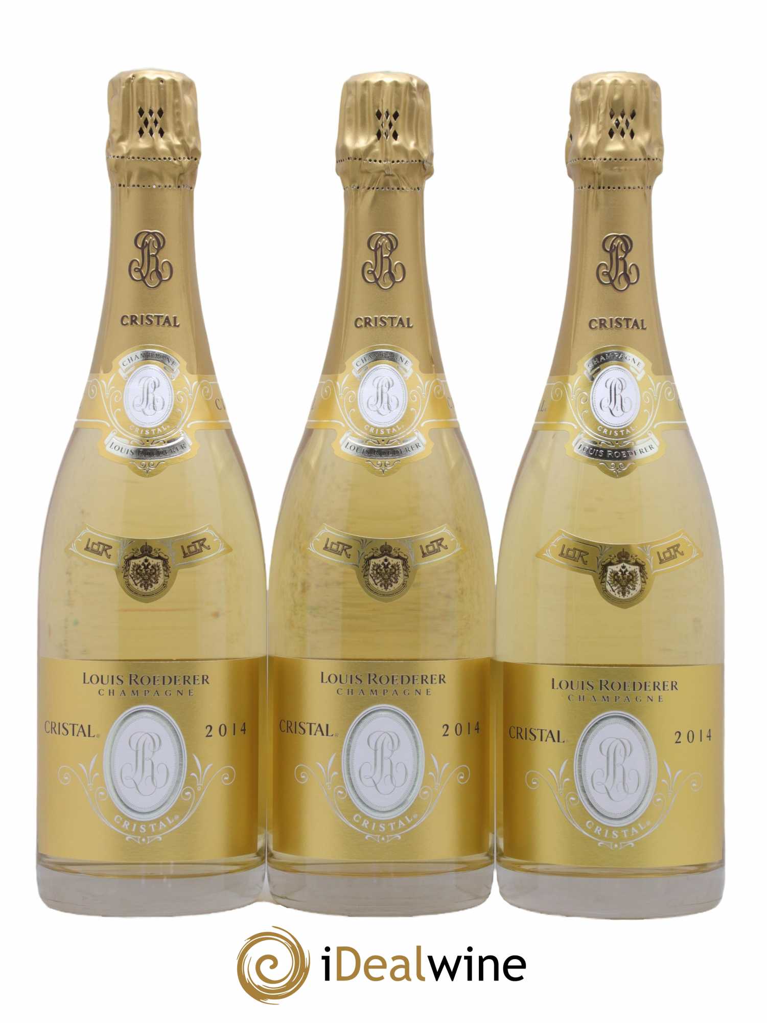 Cristal Louis Roederer 2014 - Lot de 3 bouteilles - 0