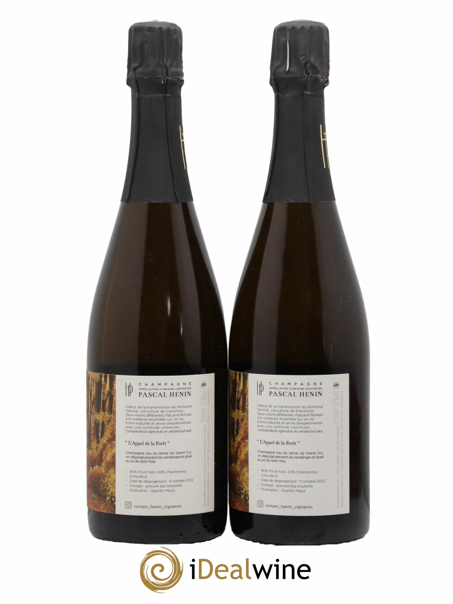 L'Appel de la Fôret Romain Henin - Lot de 2 bouteilles - 1