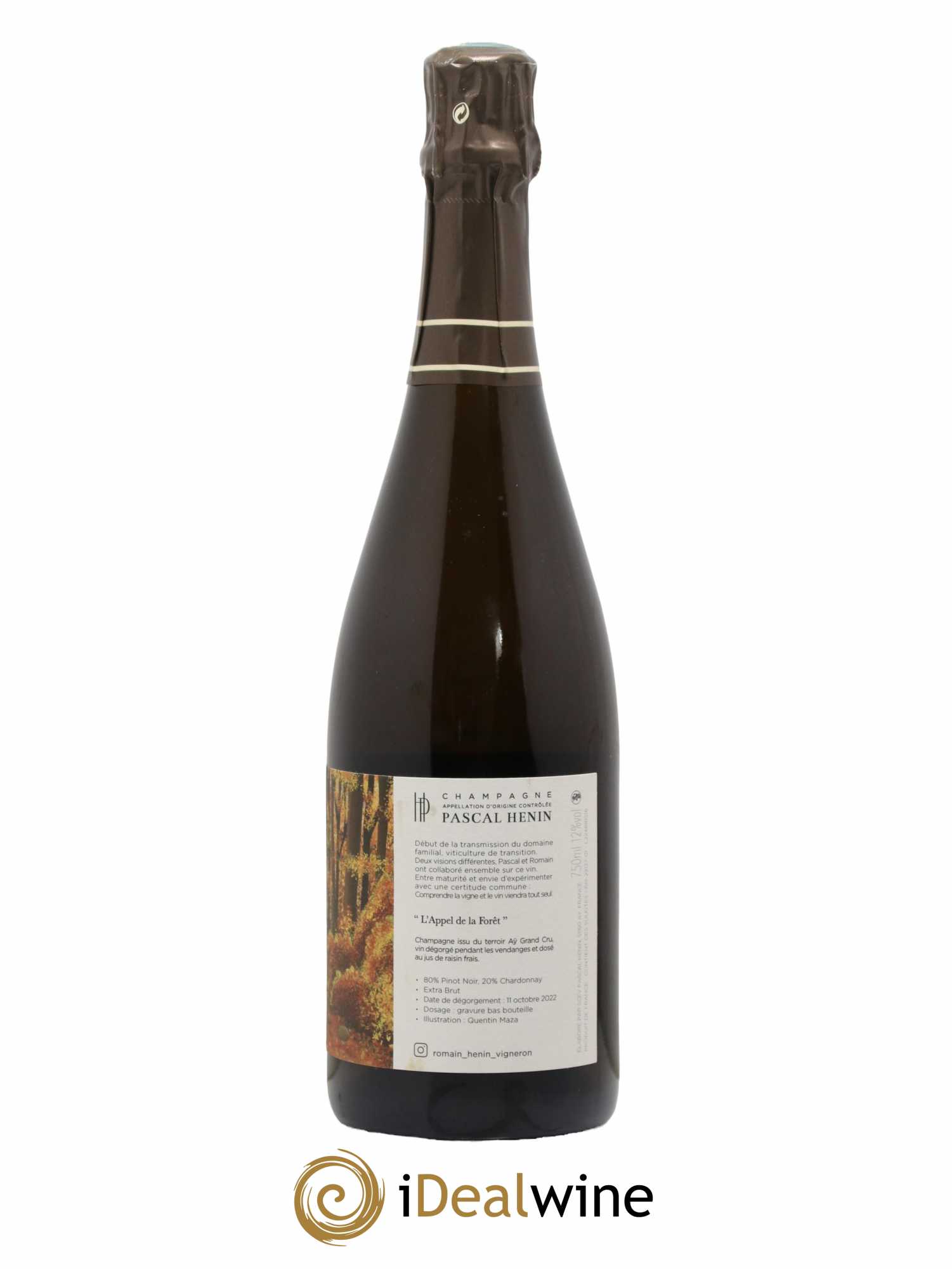 L'Appel de la Fôret Romain Henin - Lot de 1 bouteille - 1