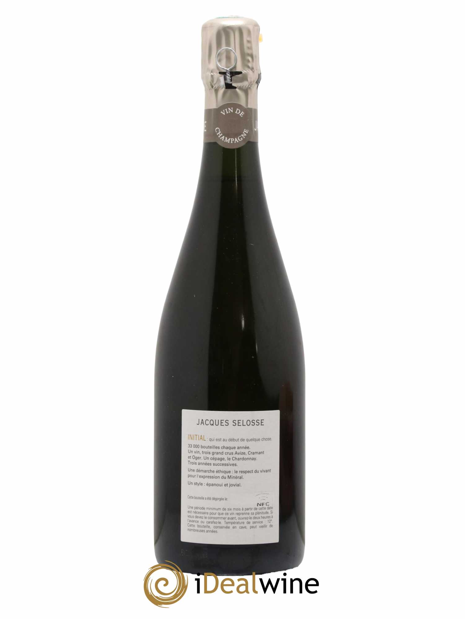 Initial Brut Jacques Selosse - Lot de 1 bouteille - 1