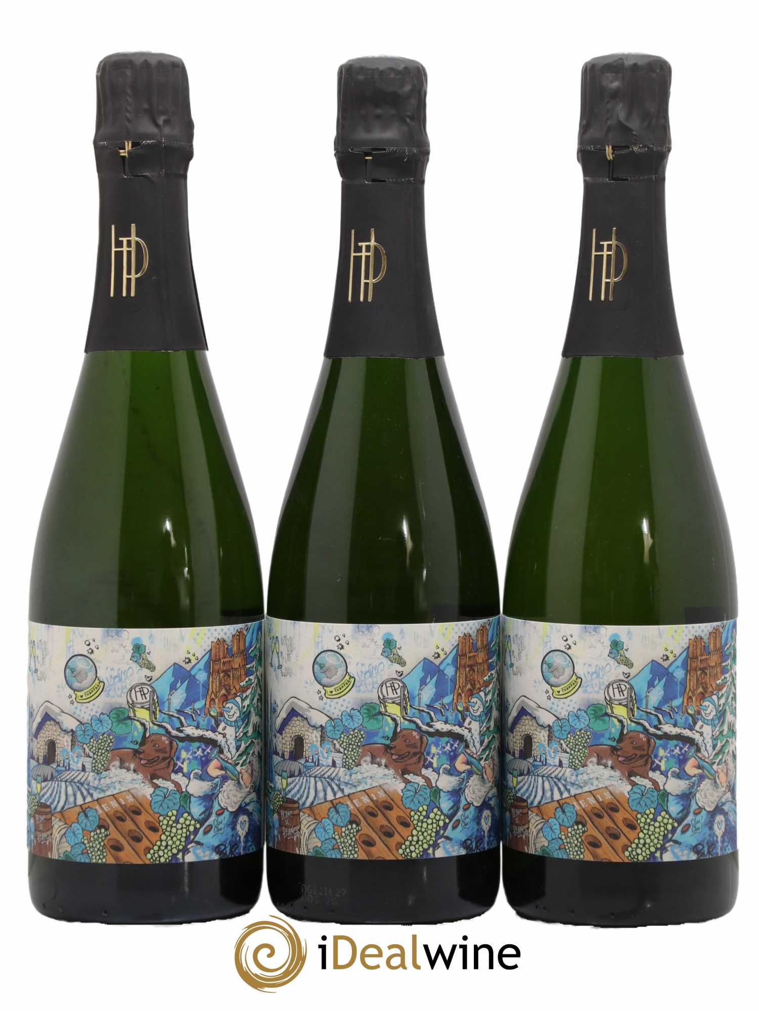 Blanc Comme Neige Pascal Henin - Romain Henin - Lot de 3 bouteilles - 0