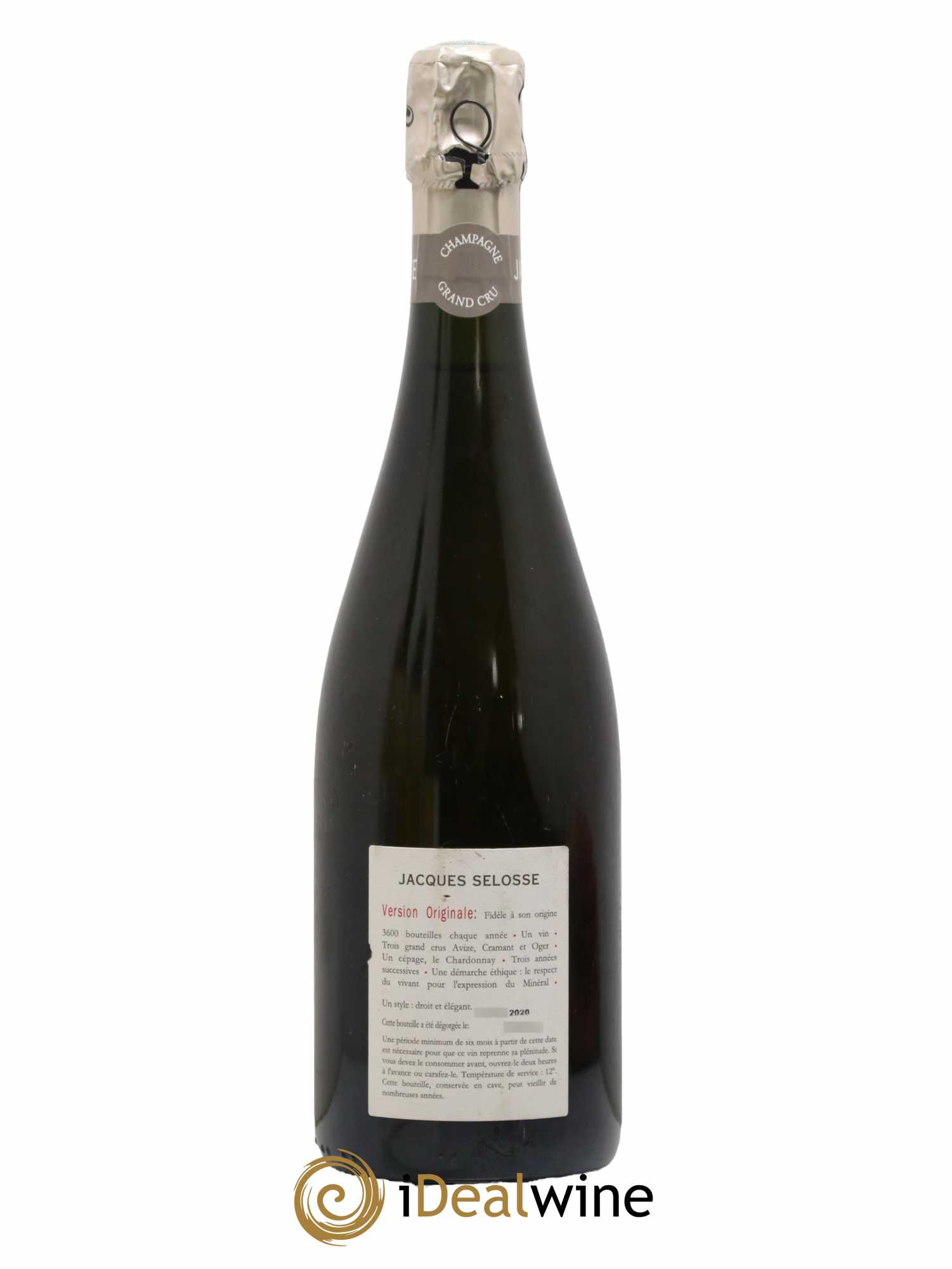 Version Originale Jacques Selosse - Lot de 1 bouteille - 1