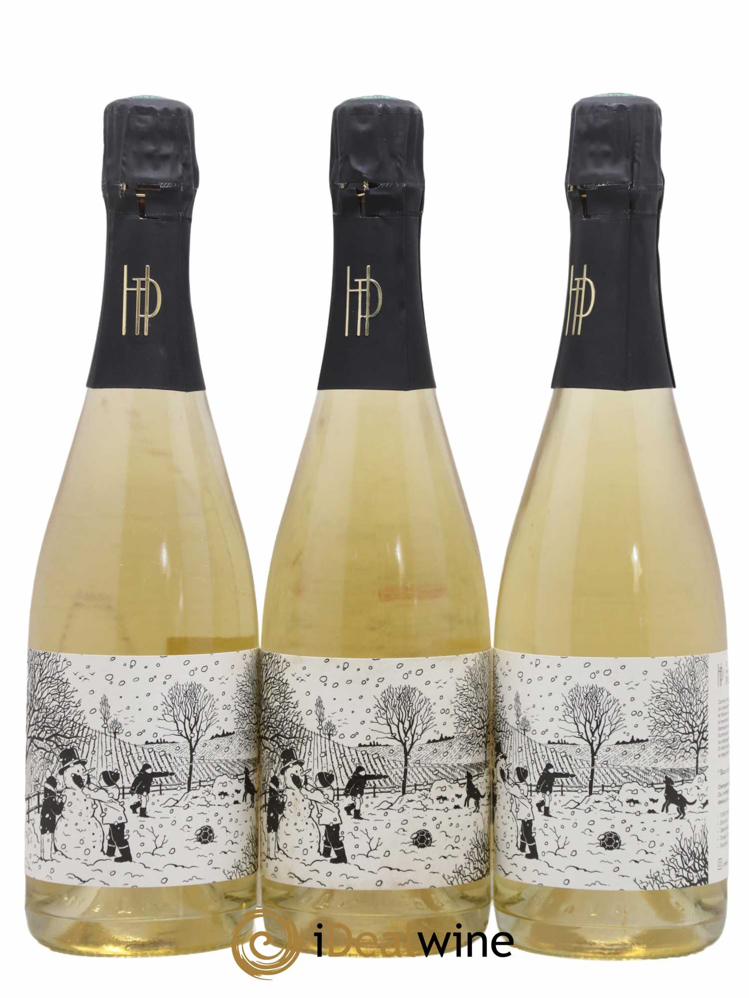 Blanc Comme Neige Pascal Henin - Romain Henin 2016 - Lot de 3 bouteilles - 0
