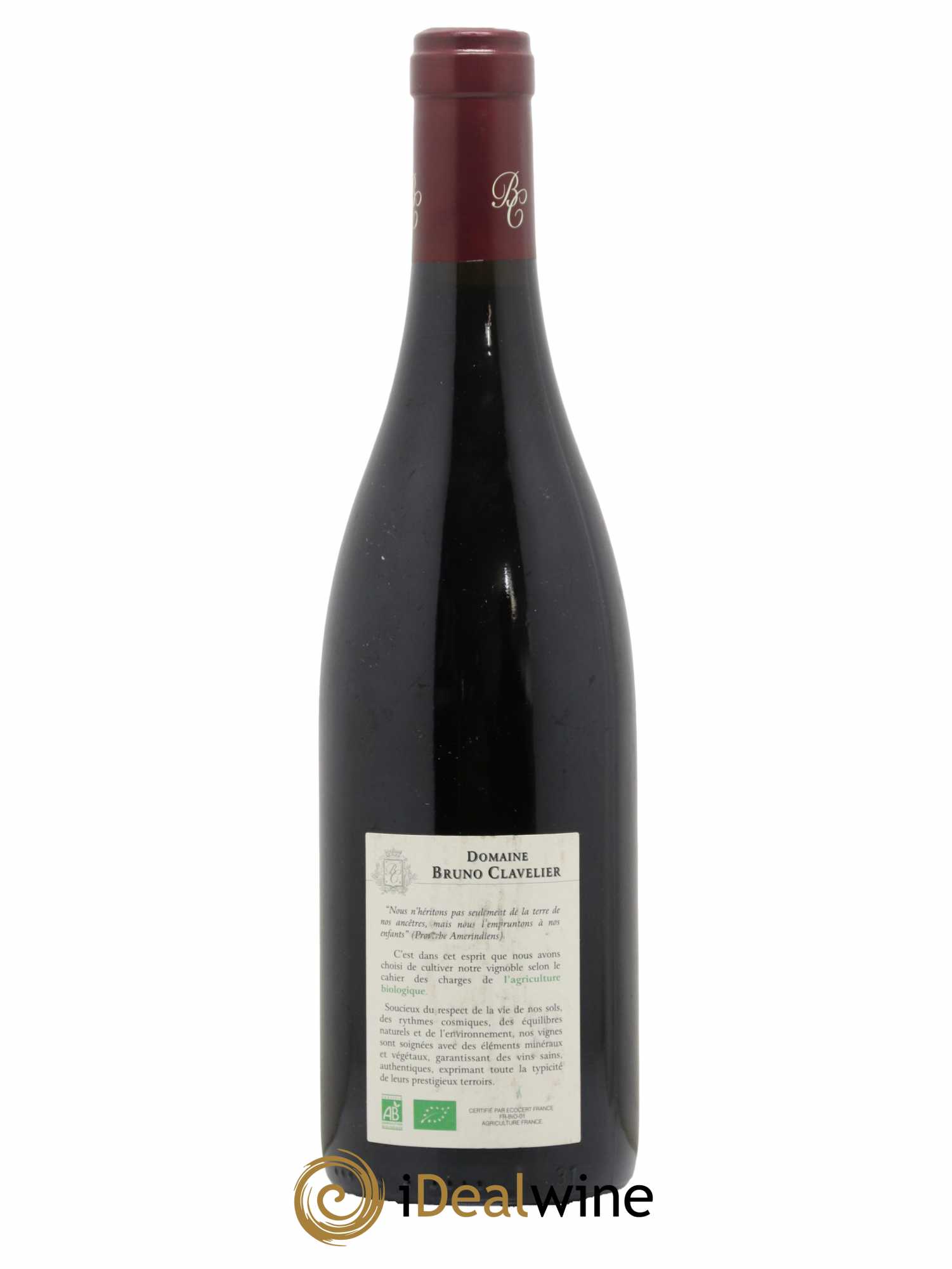 Chambolle-Musigny 1er Cru La Combe d'Orveaux Vieilles Vignes Bruno Clavelier 2014 - Lot de 1 bouteille - 1