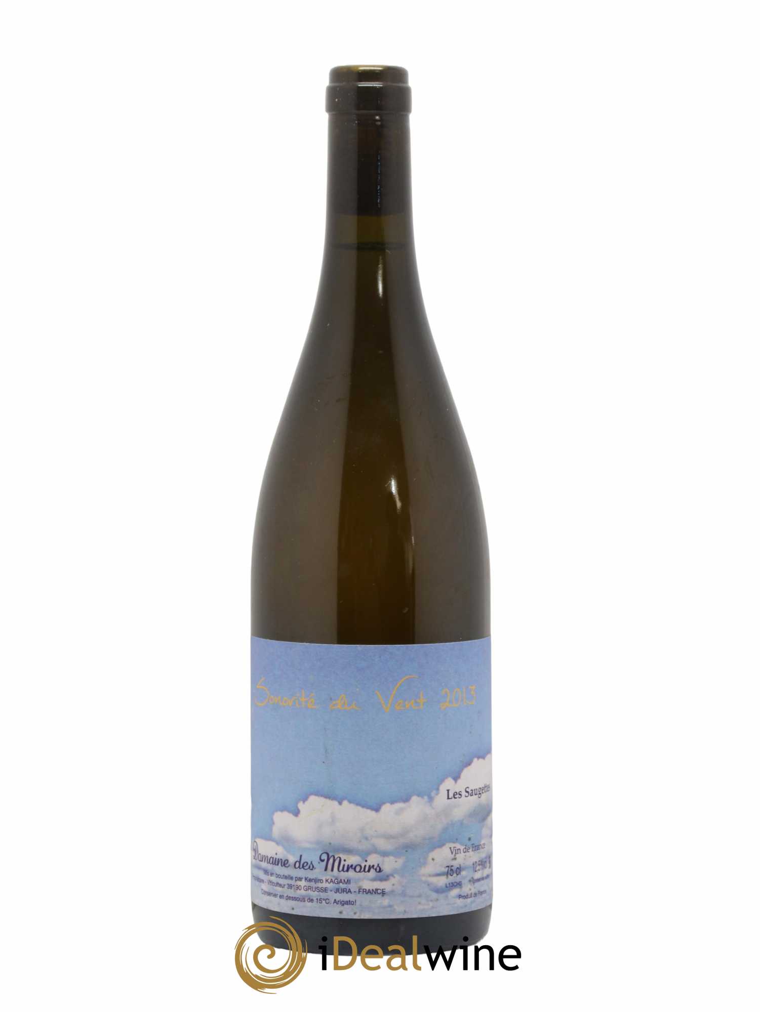 Vin de France Sonorité du vent Les saugettes Kenjiro Kagami - Domaine des Miroirs 2013 - Lot de 1 bouteille - 0
