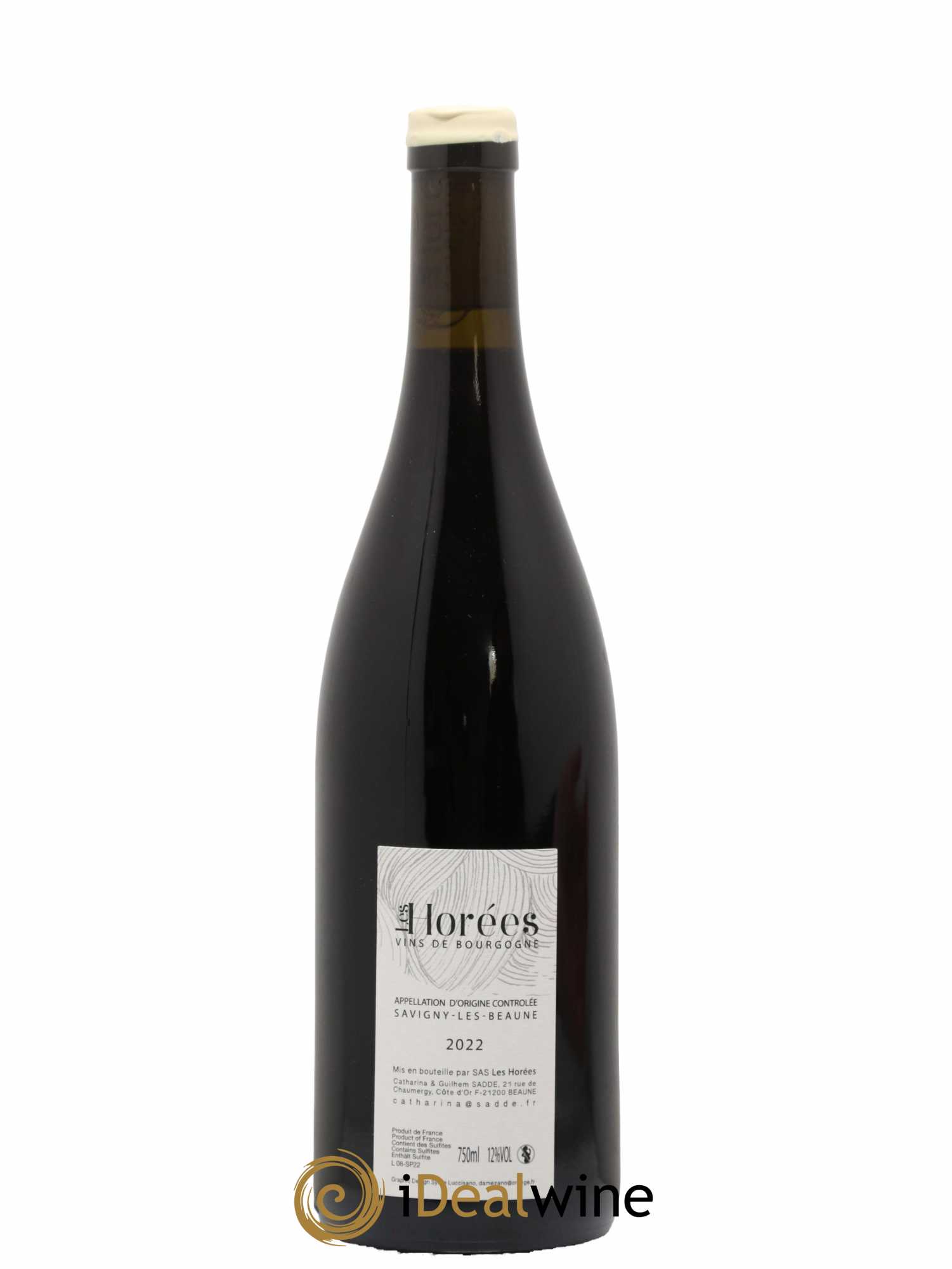 Savigny-lès-Beaune Les Plaisirs et les Jours Les Horées 2022 - Lot de 1 bouteille - 1