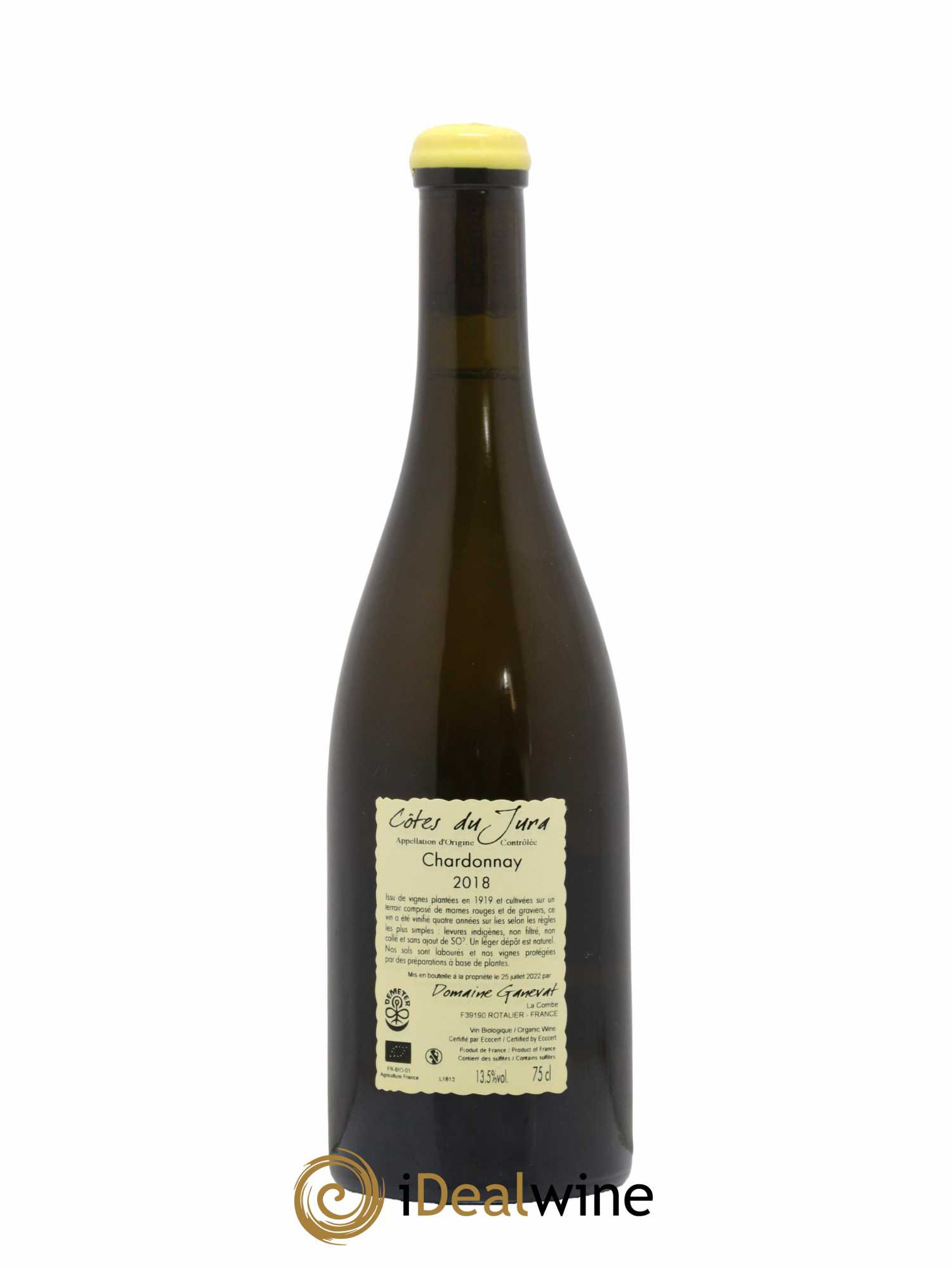 Côtes du Jura Les Grands Teppes Vieilles Vignes Jean-François Ganevat (Domaine) 2018 - Lot de 1 bouteille - 1