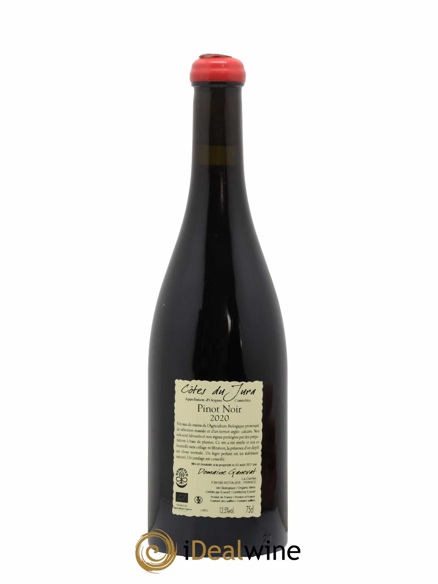 Côtes du Jura Cuvée Julien Jean-François Ganevat (Domaine) 2020 - Lot de 1 bouteille - 1