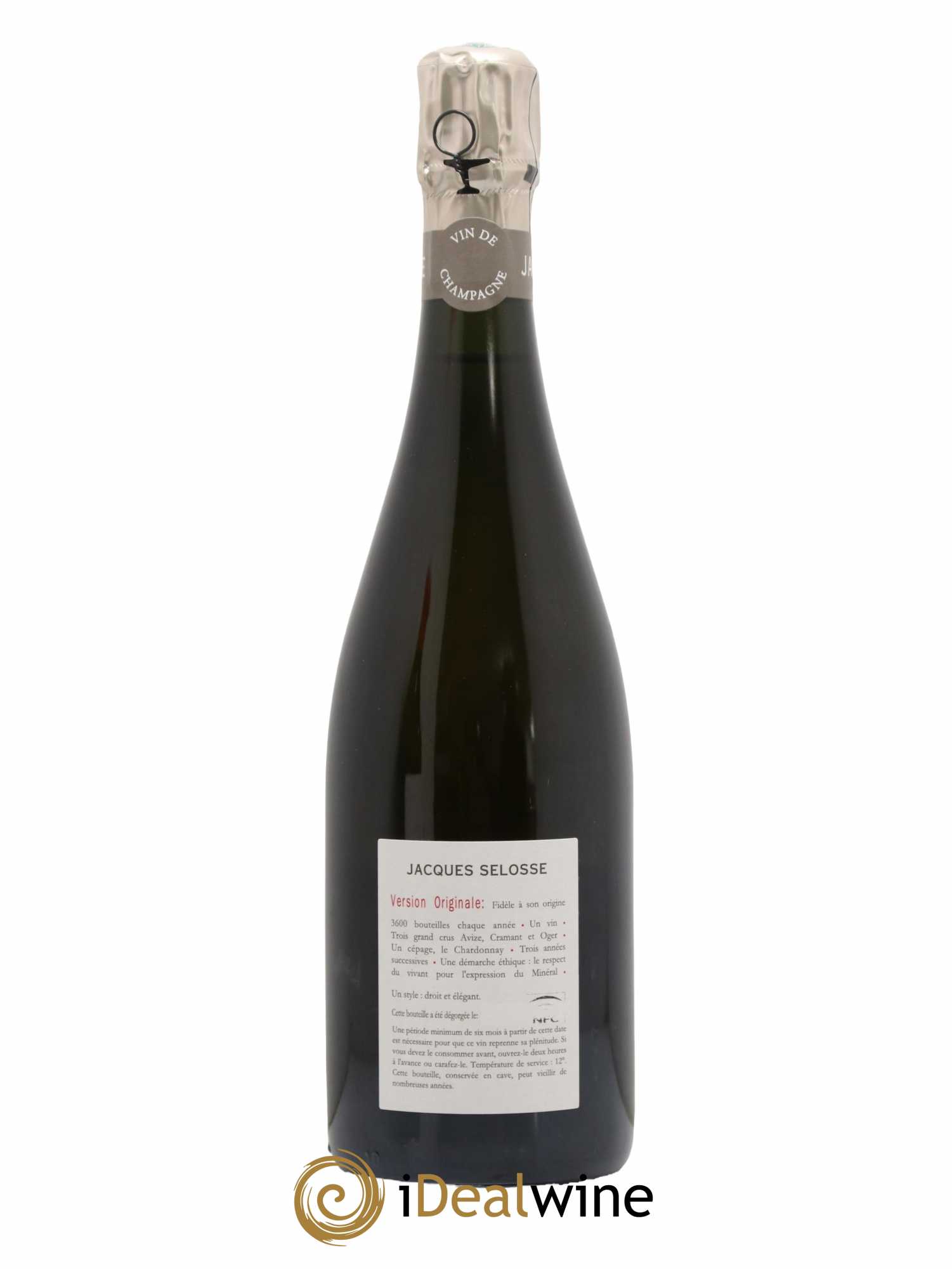 Version Originale Jacques Selosse - Lot de 1 bouteille - 1