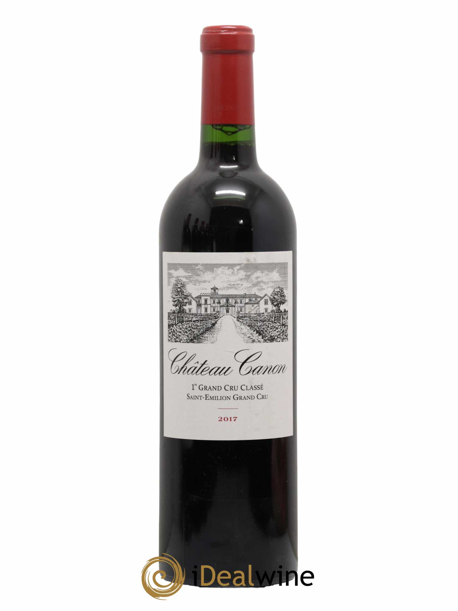 Château Canon 1er Grand Cru Classé B 2017 - Lot de 1 bouteille - 0