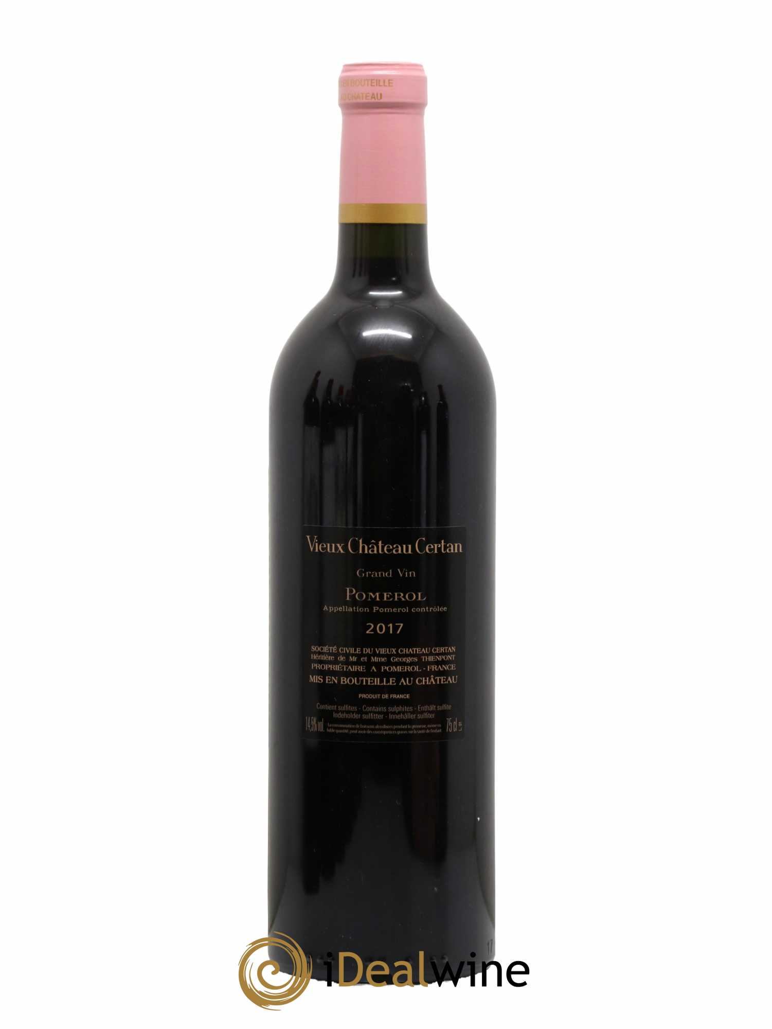 Vieux Château Certan 2017 - Lot de 1 bouteille - 1