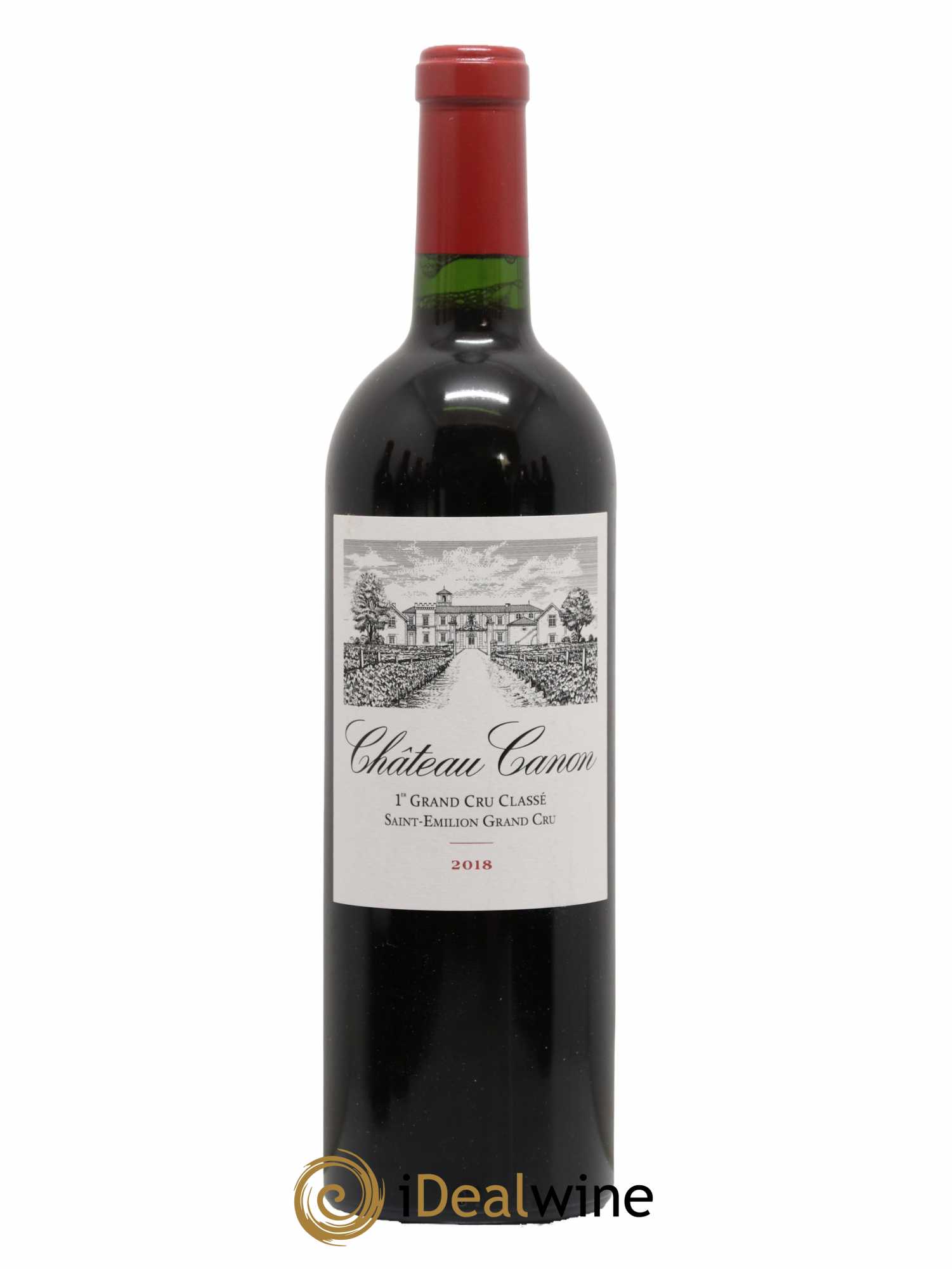 Château Canon 1er Grand Cru Classé B 2018 - Lot de 1 bouteille - 0