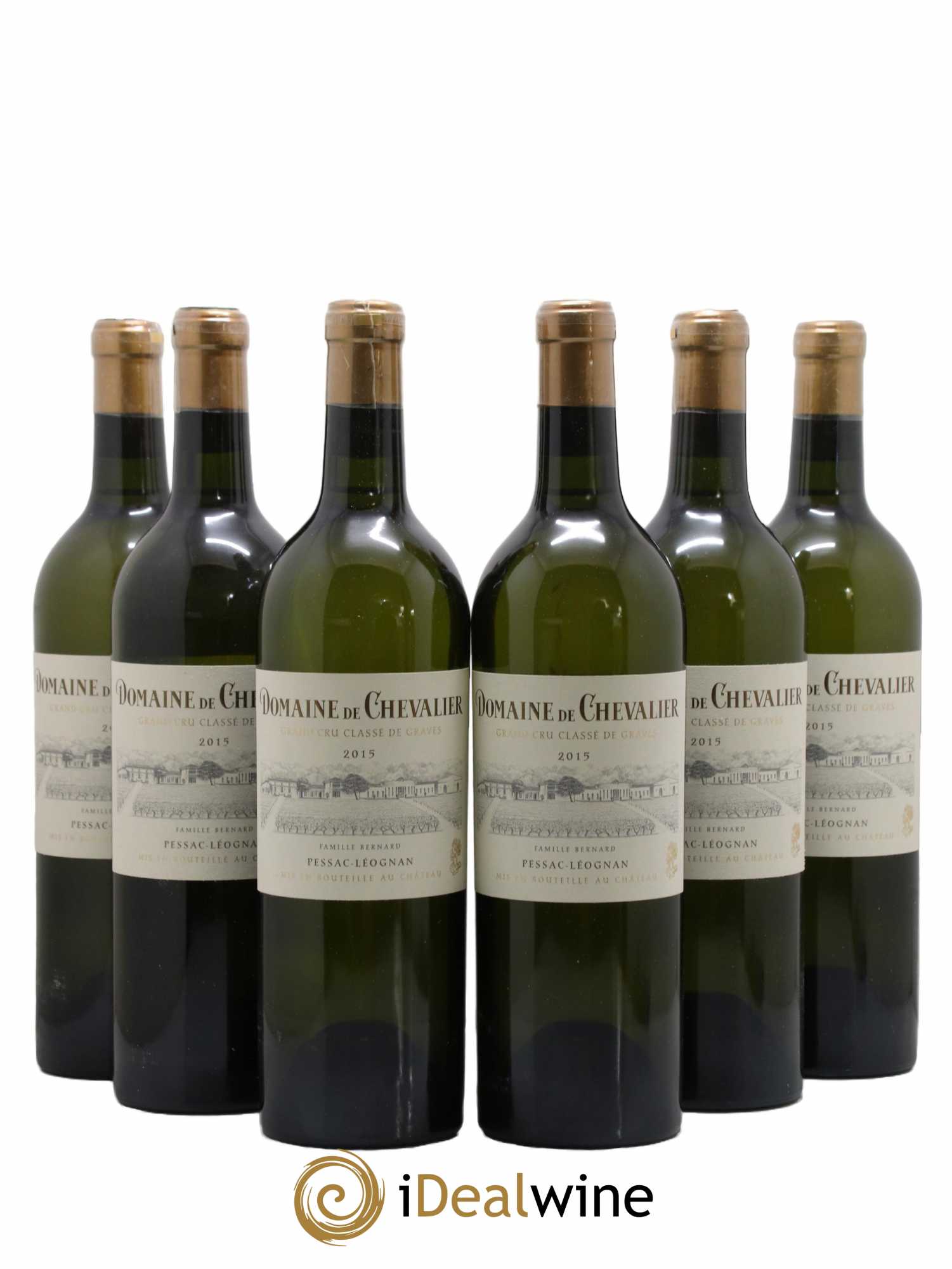 Domaine de Chevalier Cru Classé de Graves 2015 - Lot de 6 bouteilles - 0