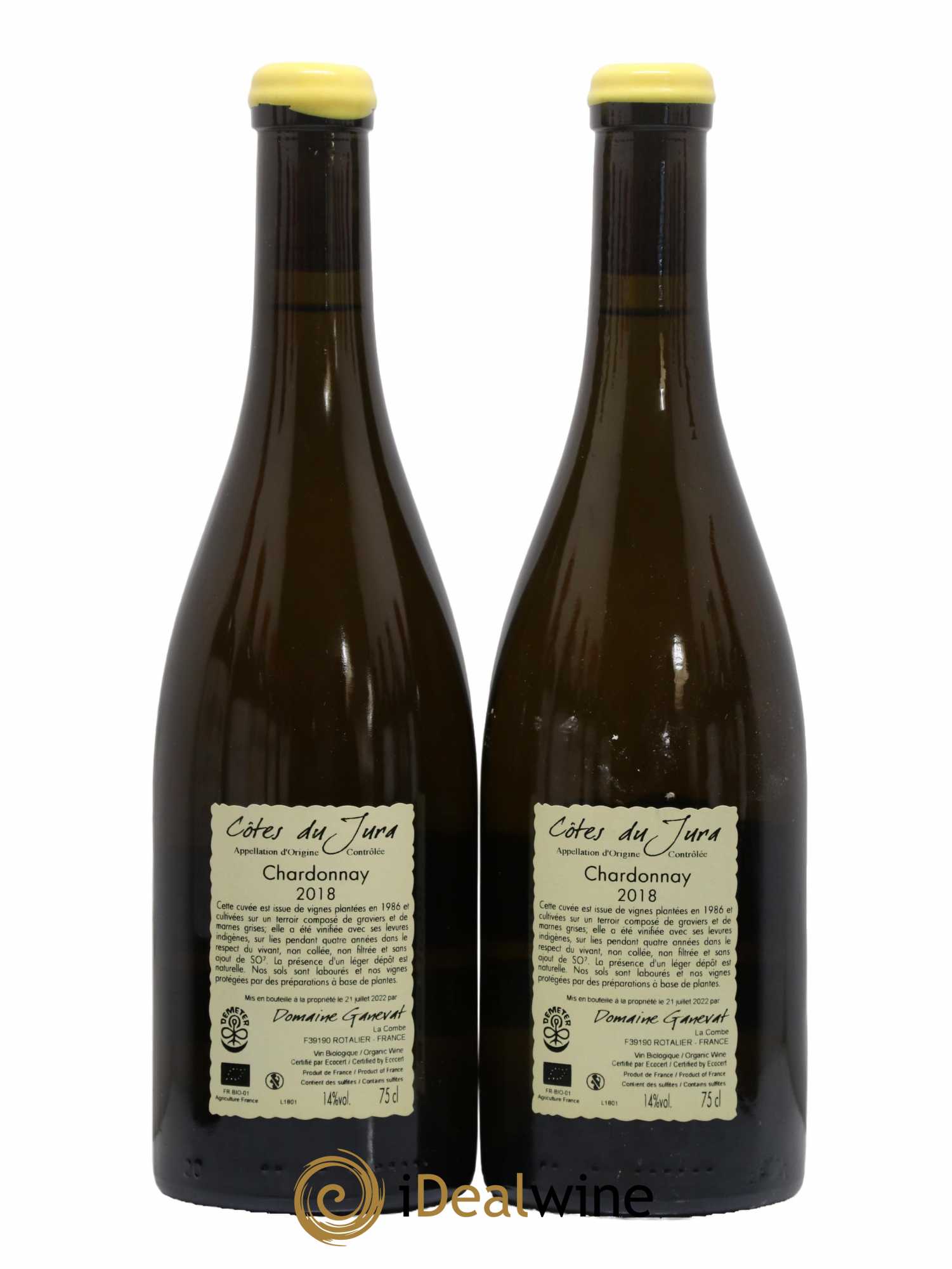 Côtes du Jura Cuvée Florine Jean-François Ganevat (Domaine) 2018 - Lot de 2 bouteilles - 1