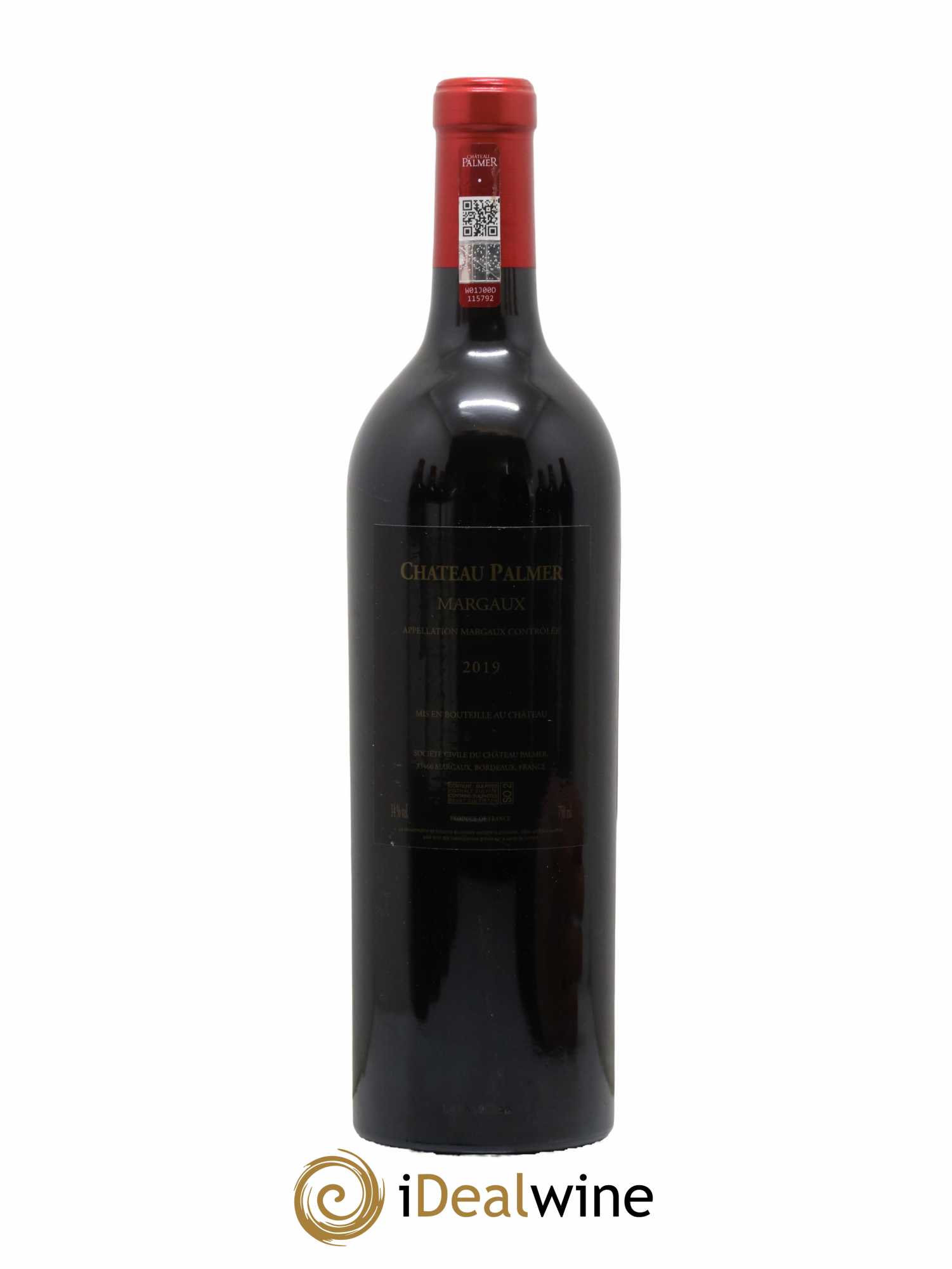 Château Palmer 3ème Grand Cru Classé 2019 - Lot de 1 bouteille - 1