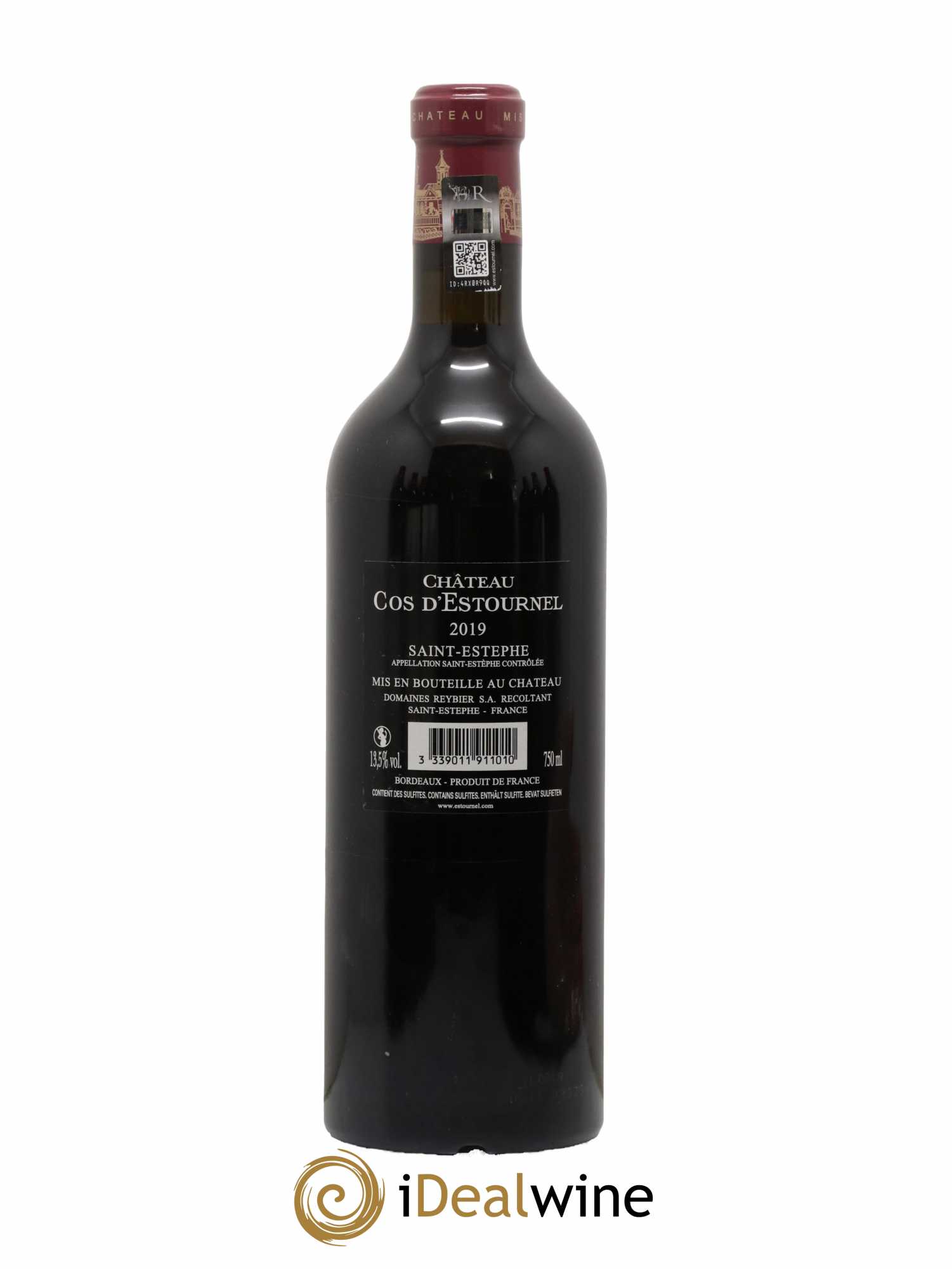Cos d'Estournel 2ème Grand Cru Classé 2019 - Lot de 1 bouteille - 1