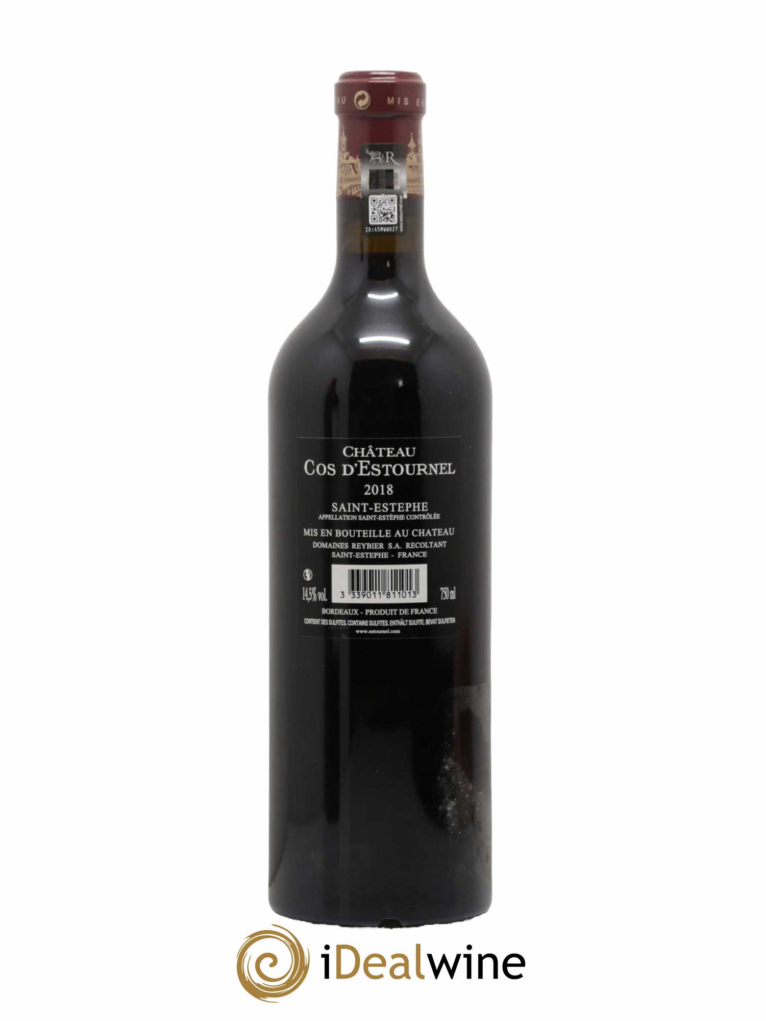 Cos d'Estournel 2ème Grand Cru Classé 2018 - Lot de 1 bouteille - 1