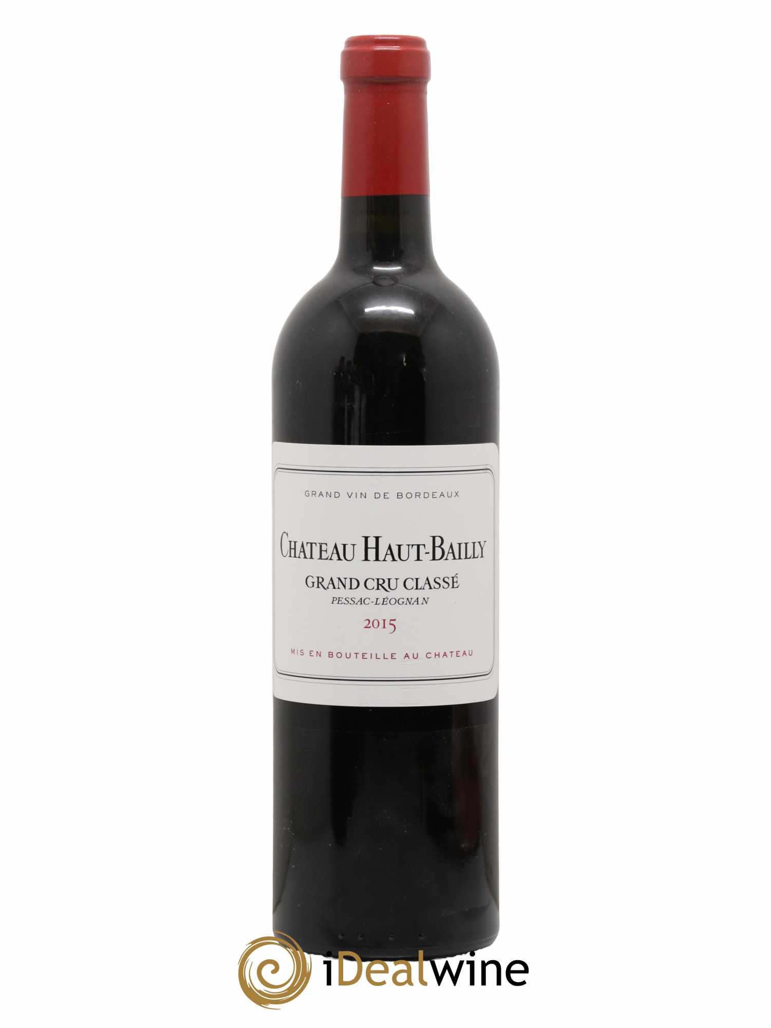 Château Haut-Bailly Cru Classé de Graves 2015 - Lot de 1 bouteille - 0