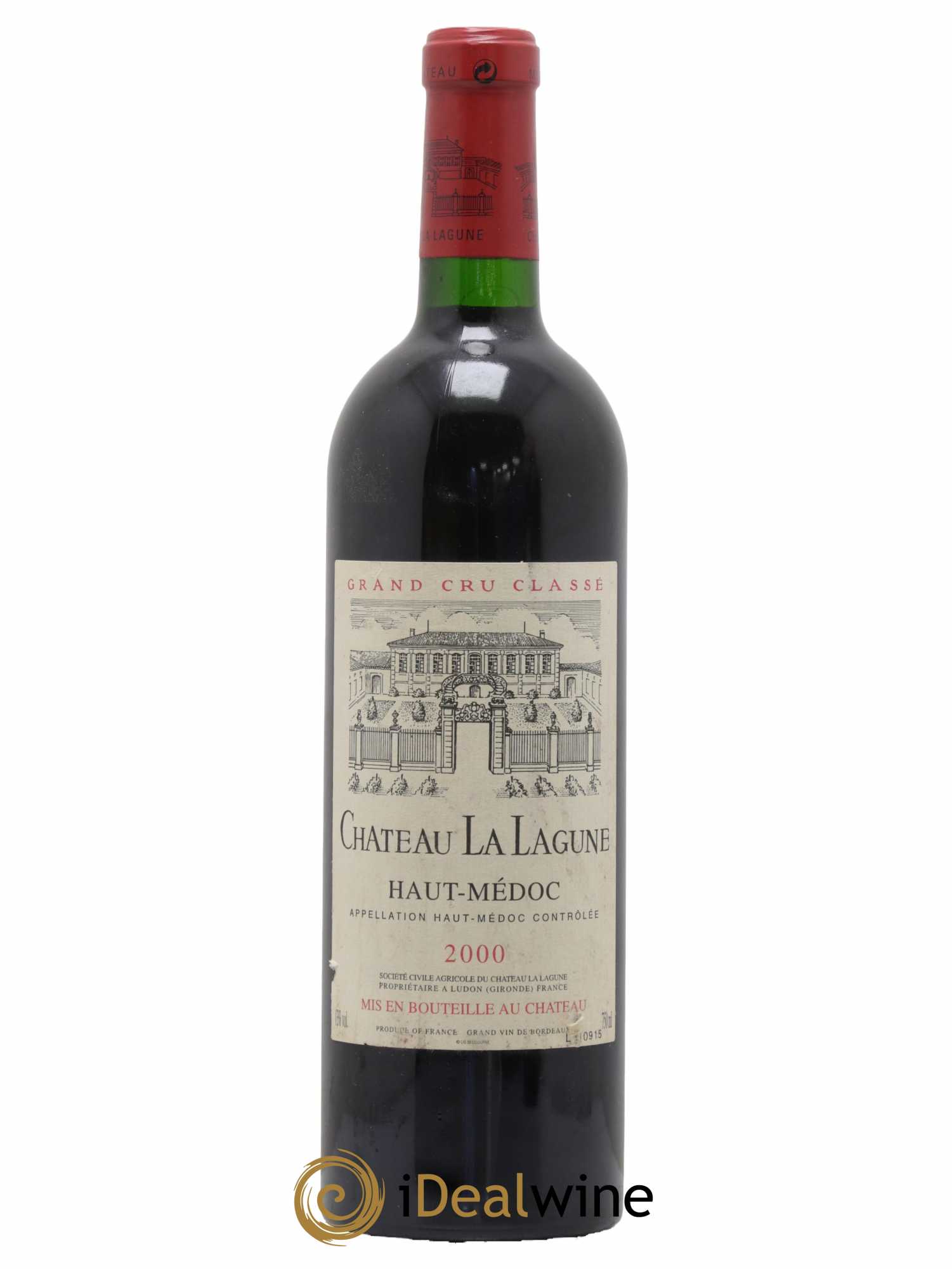 Château la Lagune 3ème Grand Cru Classé 2000 - Lot de 1 bouteille - 0